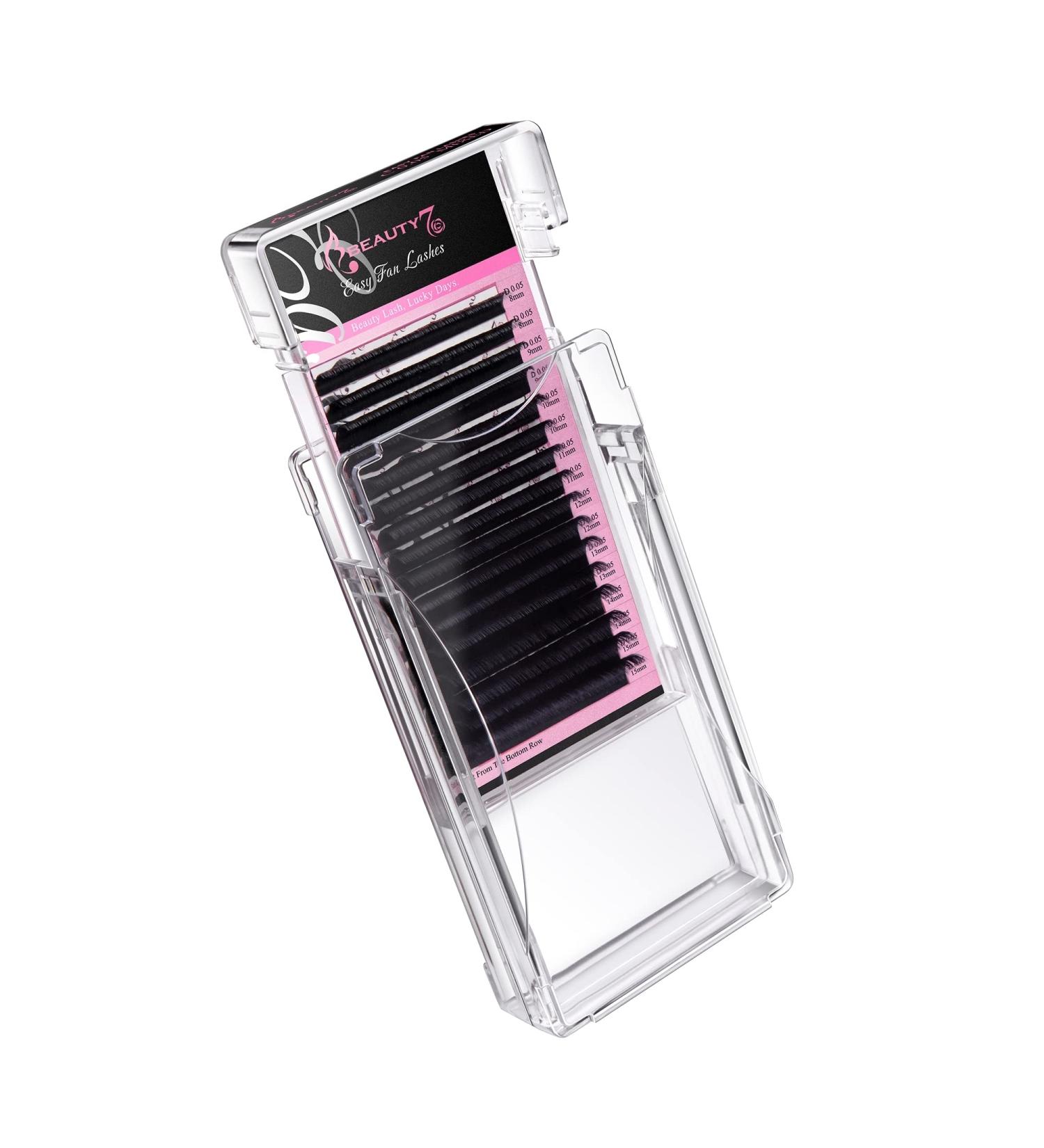 Self-Fan Eyelash Extensions - Volume Technology C&D Curl | 2D-20D | 0.07mm | Mixed Lengths 8-15mm - Buy Online on GoSupps.com