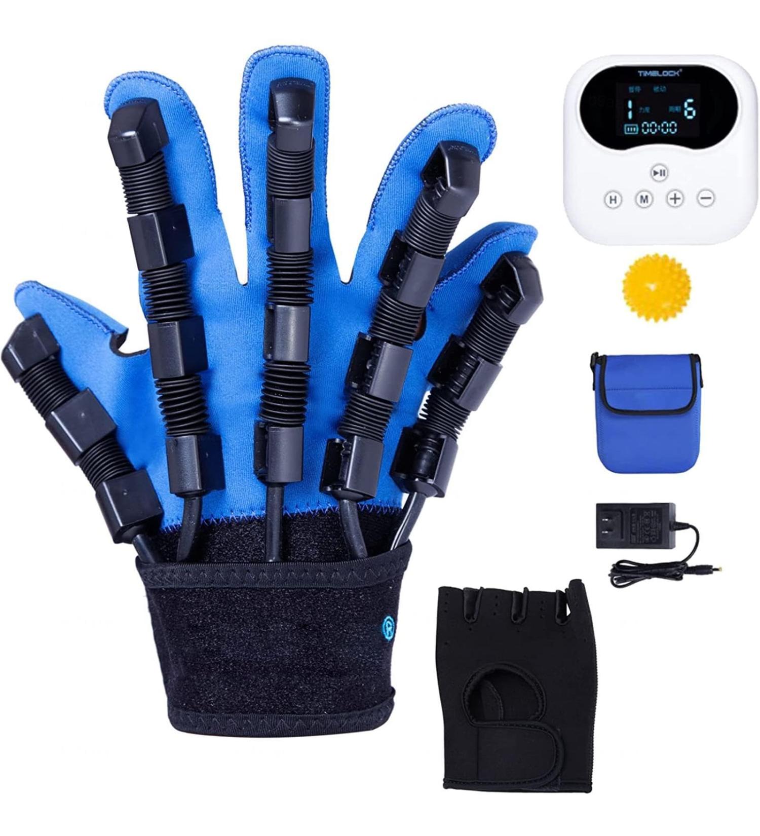 Rehabilitation Robot Gloves Hemiplegia Finger Rehabilitation Trainer Robot Gloves for Stroke People Finger Wrist Training Right-S right Small - Buy Online on GoSupps.com