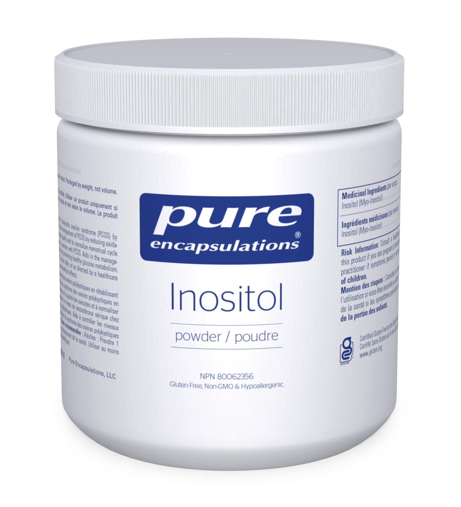 Pure Encapsulations Inositol (Powder) - Supplement to Support Ovarian Function* - With Myo-Inositol - 8.8 Ounces - Buy Online on GoSupps.com
