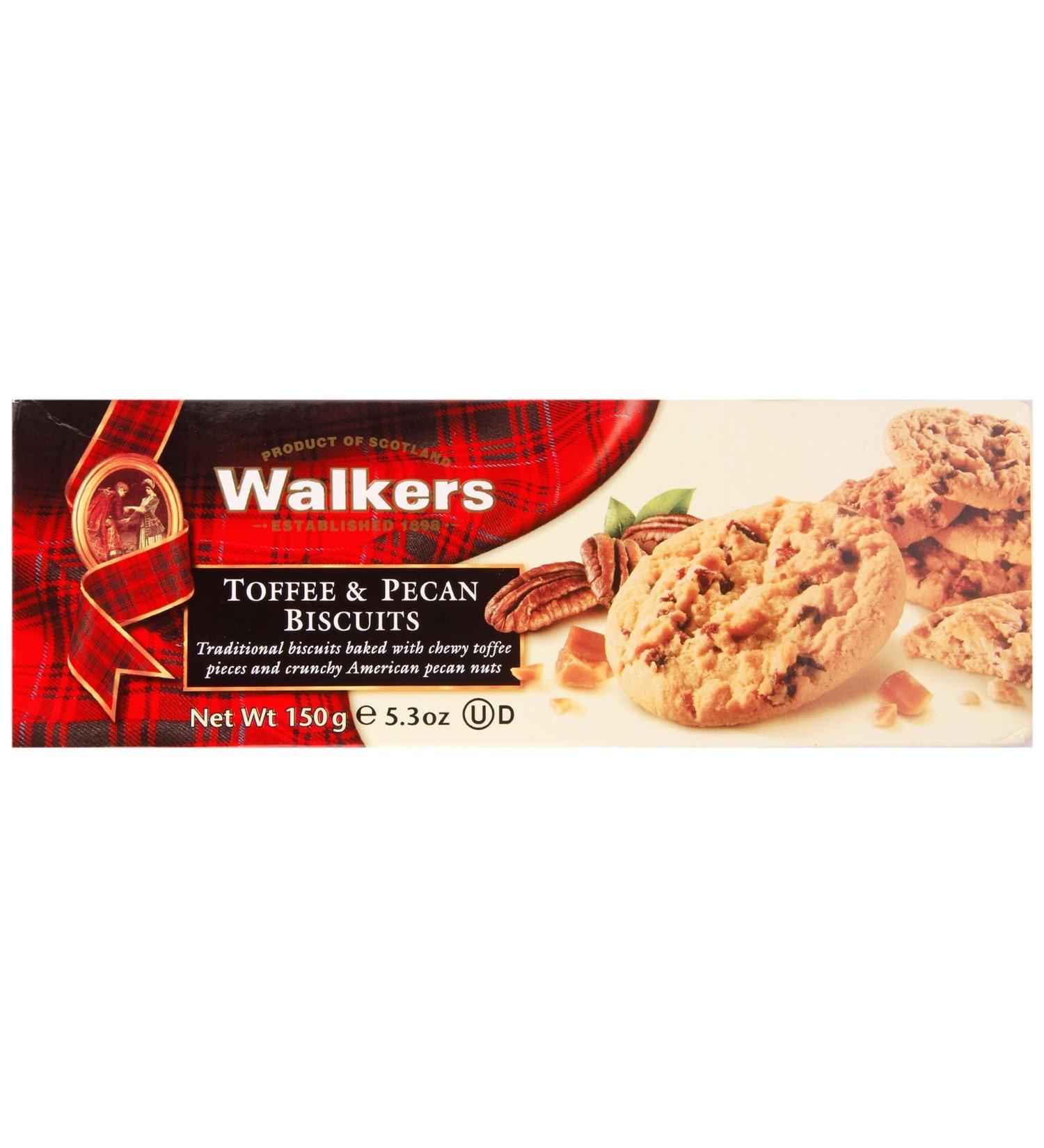 Walker's Walkers Toffee & P can Biscuits 150 g - Buy Online on GoSupps.com