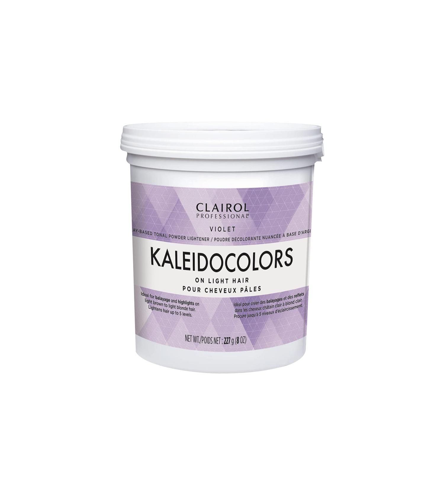 Clairol Professional Kaleidocolors Hair Lightener & Toner, Violet Tub 8 oz - Highlights Toning - Buy Online on GoSupps.com
