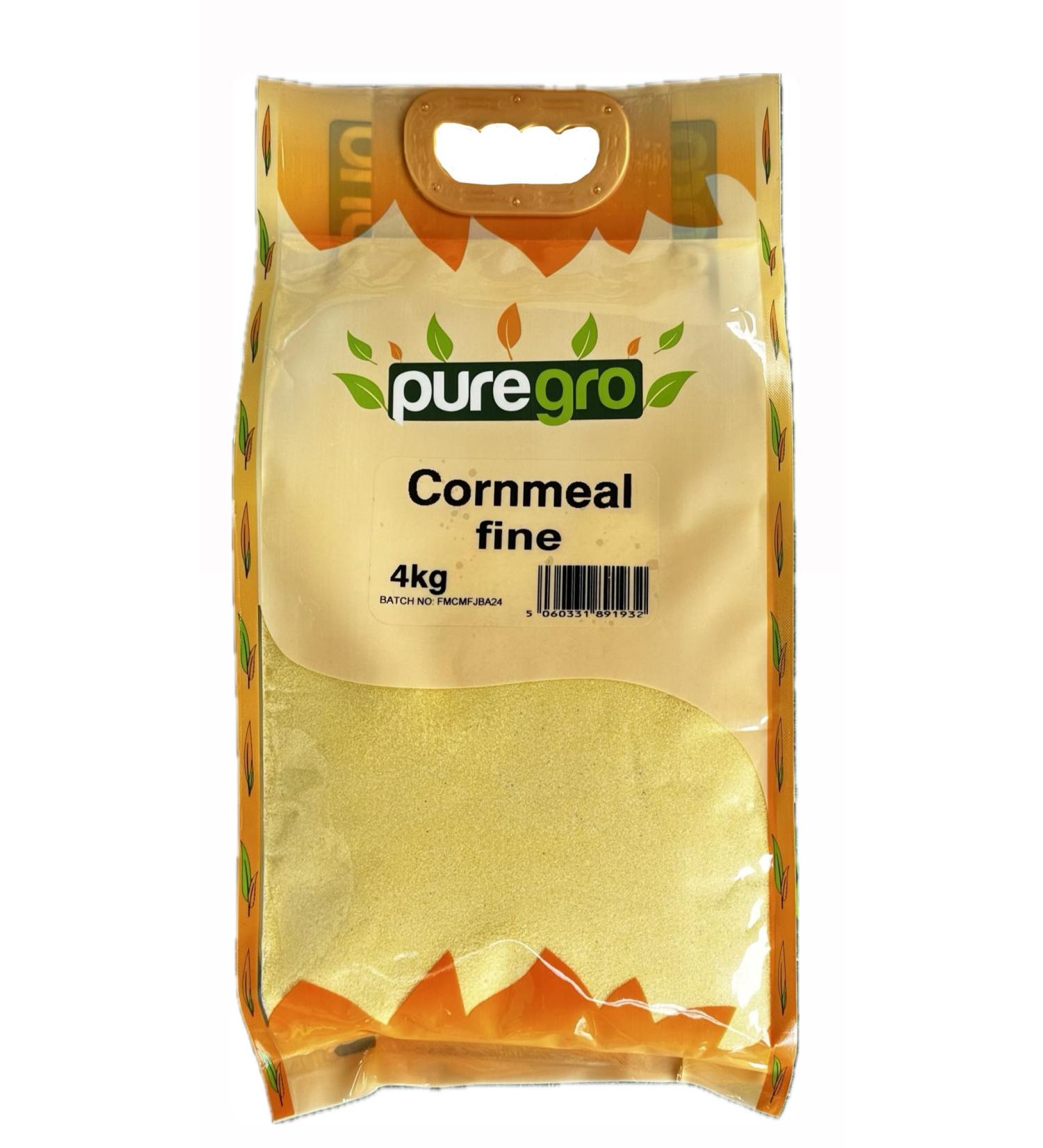 Puregro Cornmeal Fine 4Kg - Buy Online on GoSupps.com