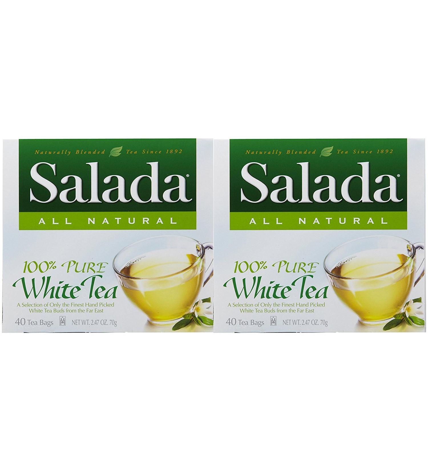 Salada Pure White Tea, 40 ct, 2 pk