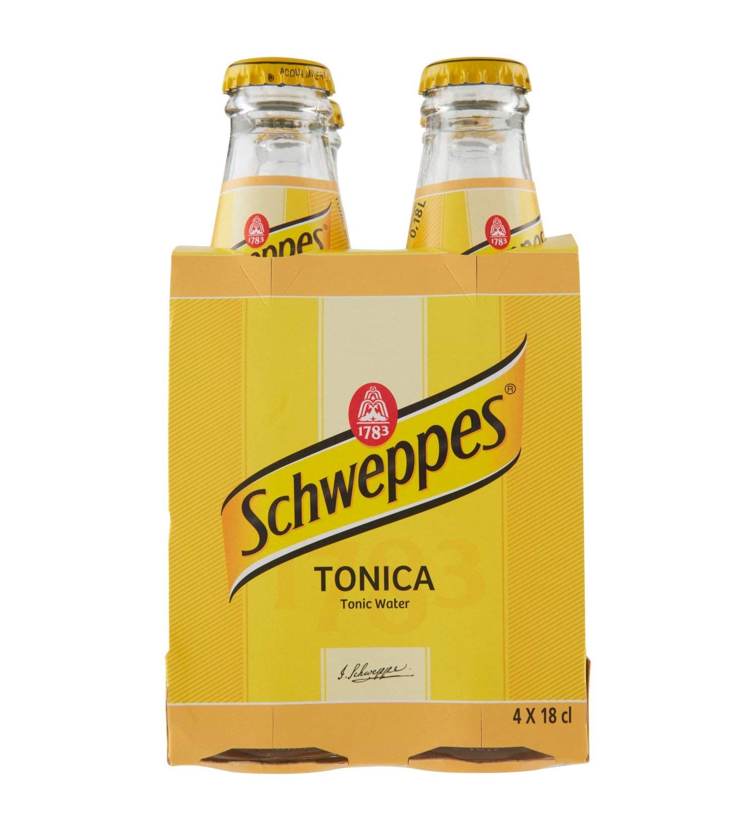 TONICA SCHWEPPES 18 cl. vetro a perdere - Pacchi da 24 bottiglie - Buy Online on GoSupps.com