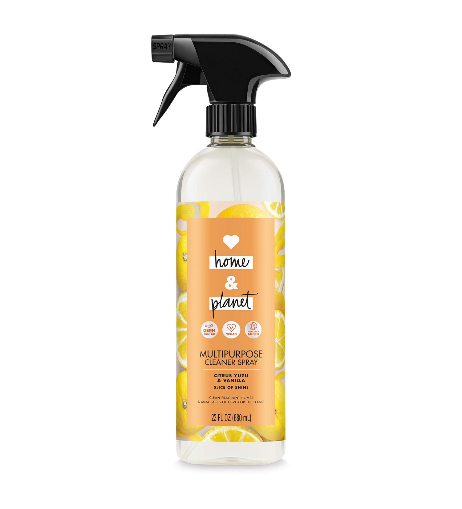 Buy Love Home and Planet Citrus Yuzu & Vanilla Multipurpose Cleaner Spray - 23 oz | Eco-Friendly & Effective International Shipping - Buy Online on GoSupps.com