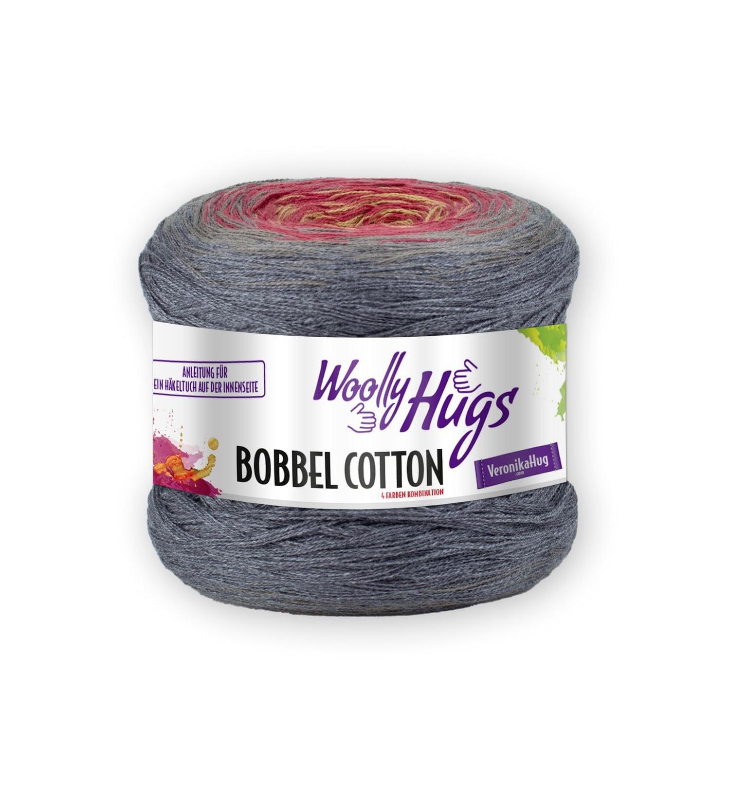 Woolly Hugs Cotton Bobbel 200g - 800m | 50% Cotton 50% Polyacrylic | 4 Colours | International Shipping - Buy Online on GoSupps.com