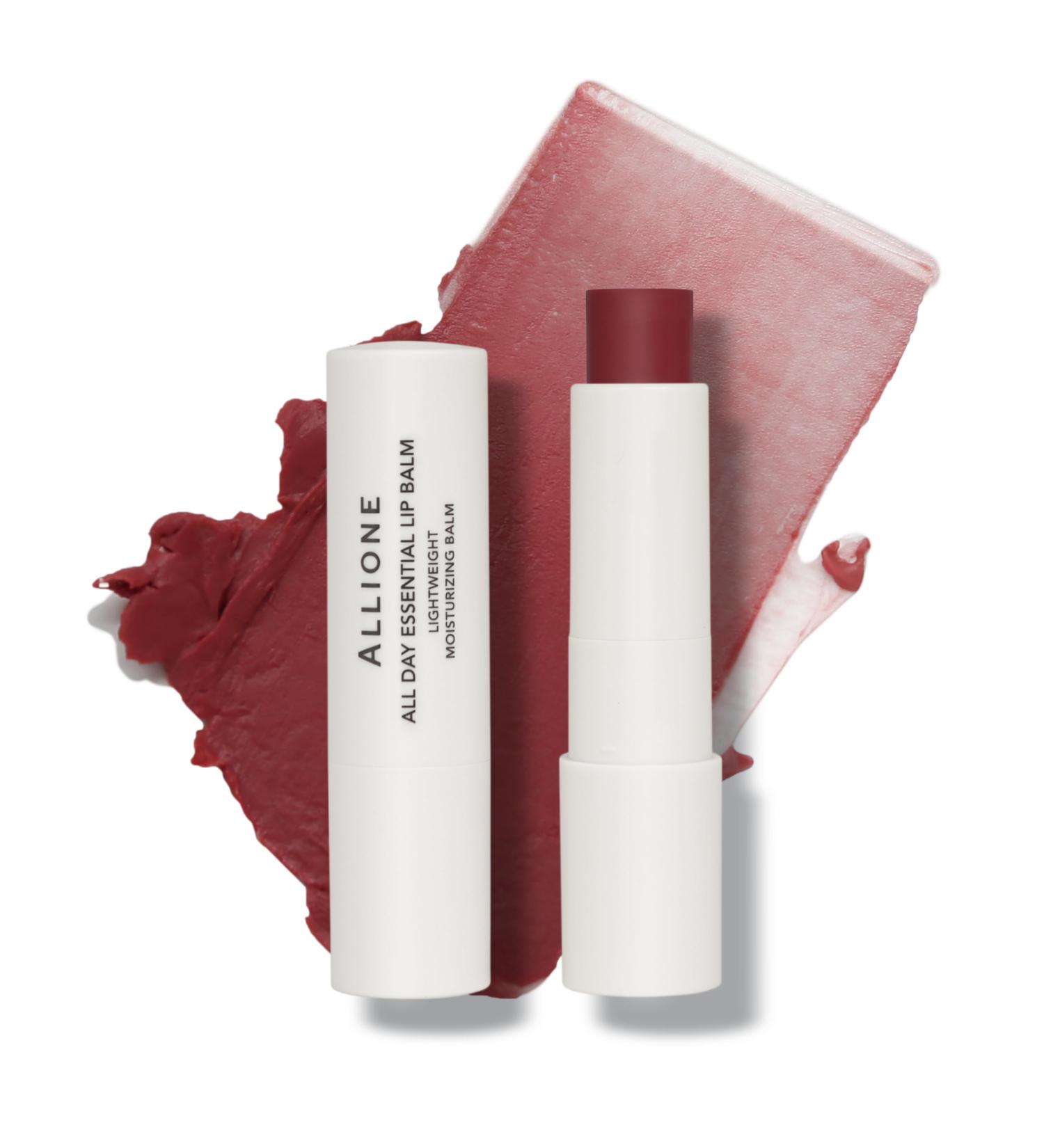 All Day Essential Tinted Lip Balm 05 Berry Fig | Natural Moisturizing Lip Care & Plant-Based Hydration for Dry Chapped Lips - Buy Online on GoSupps.com