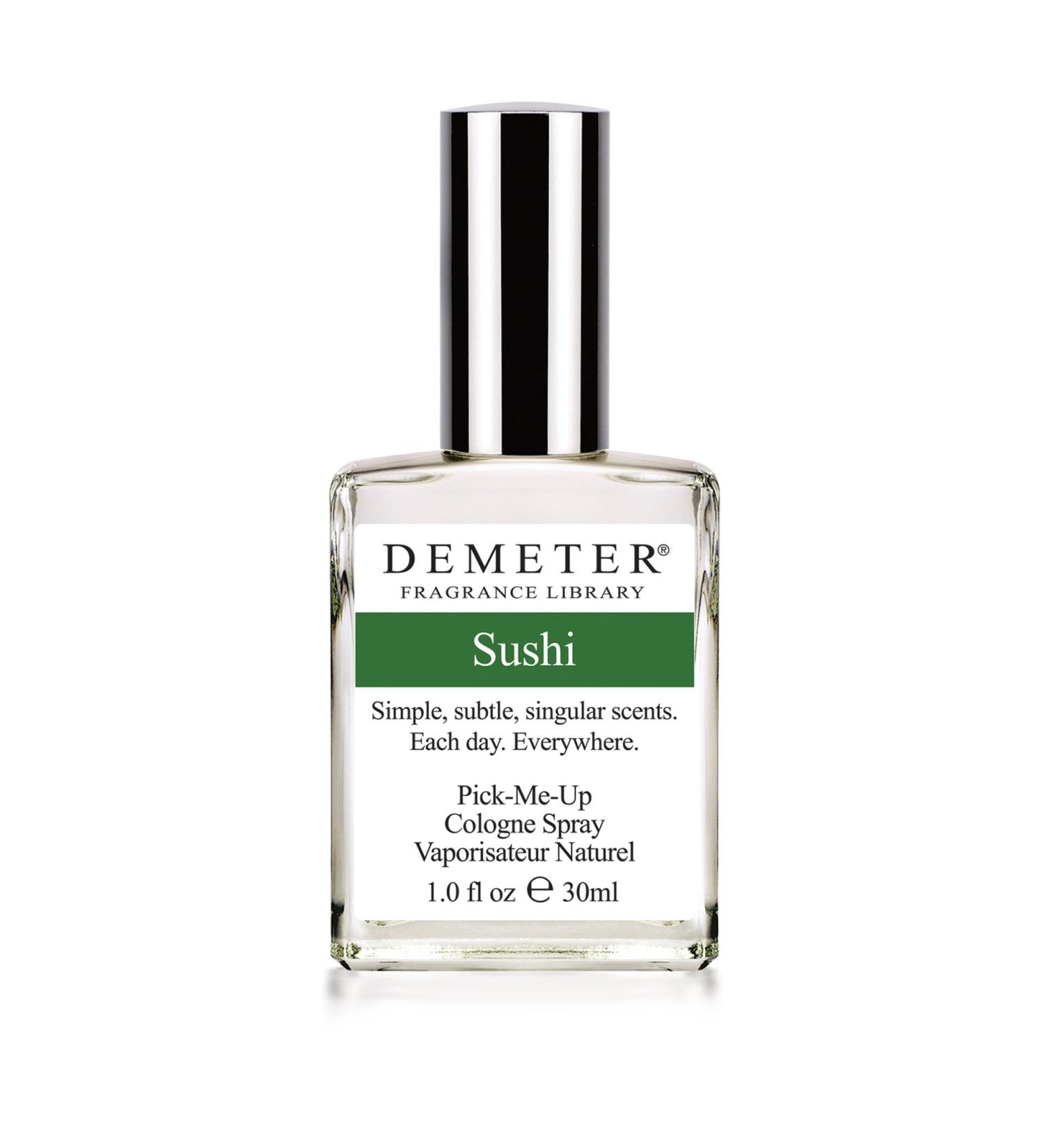 DEMETER Cologne Spray Sushi 1 oz. Suntan Lotion 1 Fl Oz (Pack of 1)