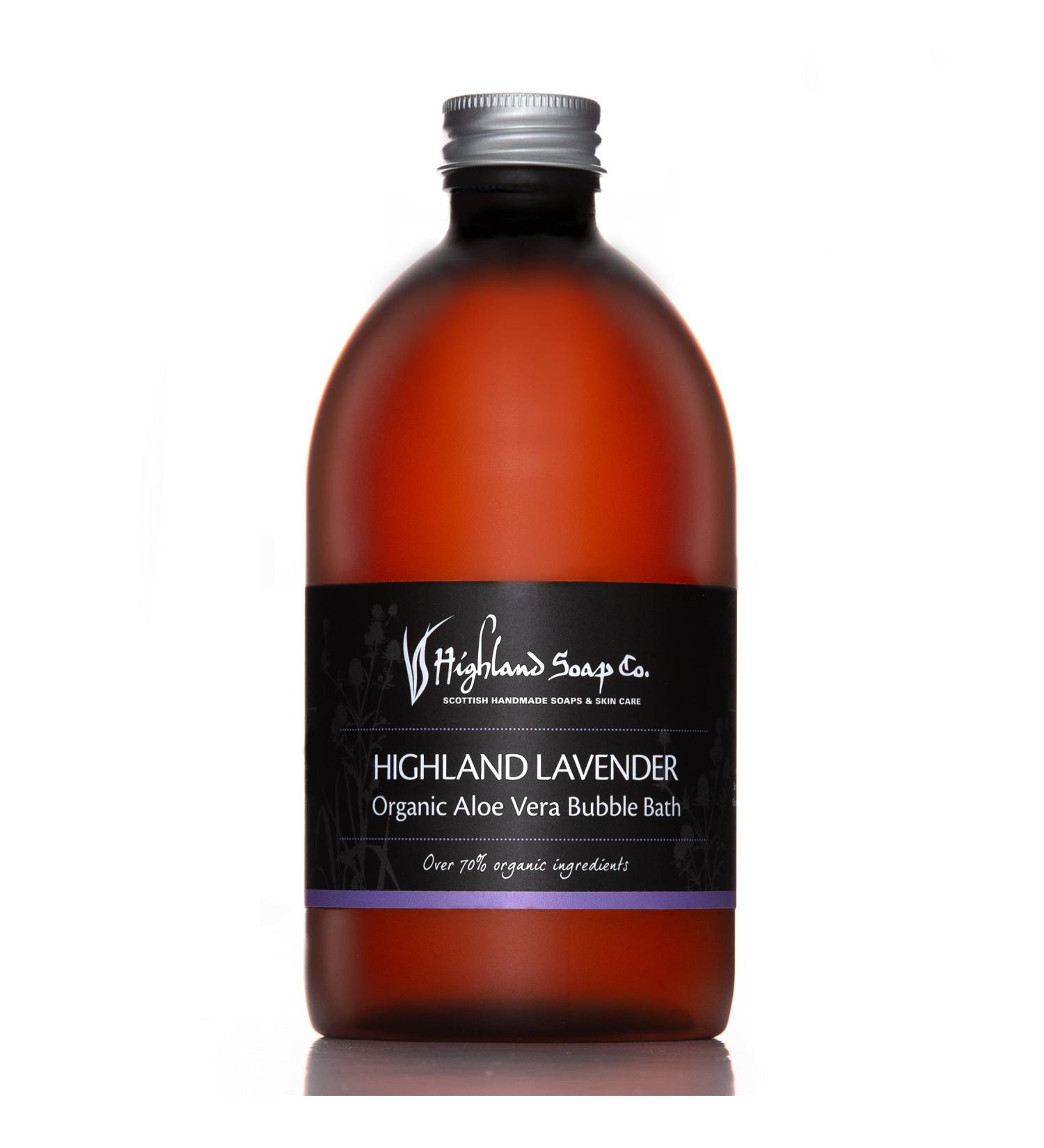 The Highland Soap Company Foaming Bath Highland Lavender 500ml