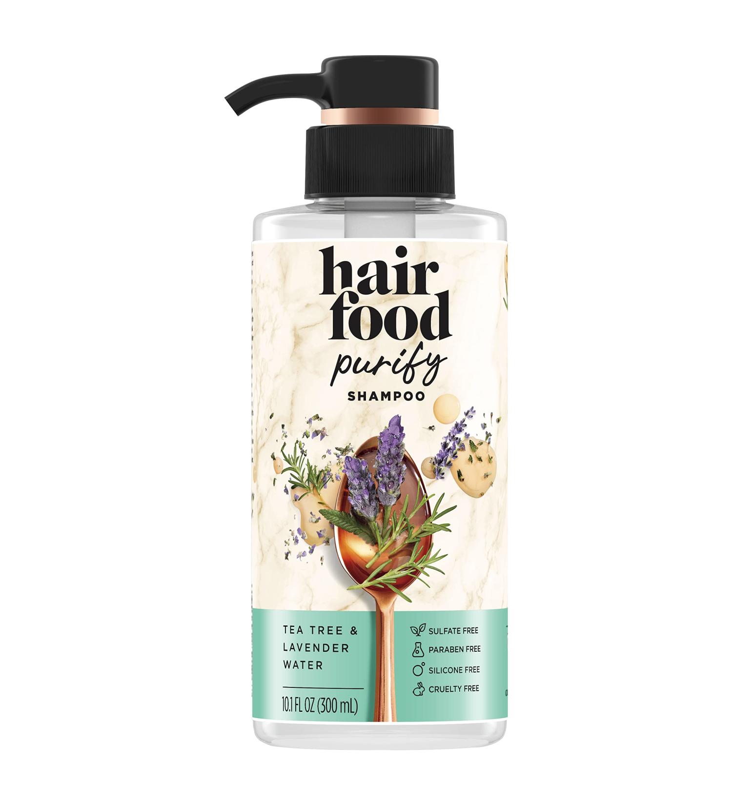 Buy Hair Food Shampoo with Tea Tree & Lavender Water - 10.1 Oz | International Shipping Available - Buy Online on GoSupps.com
