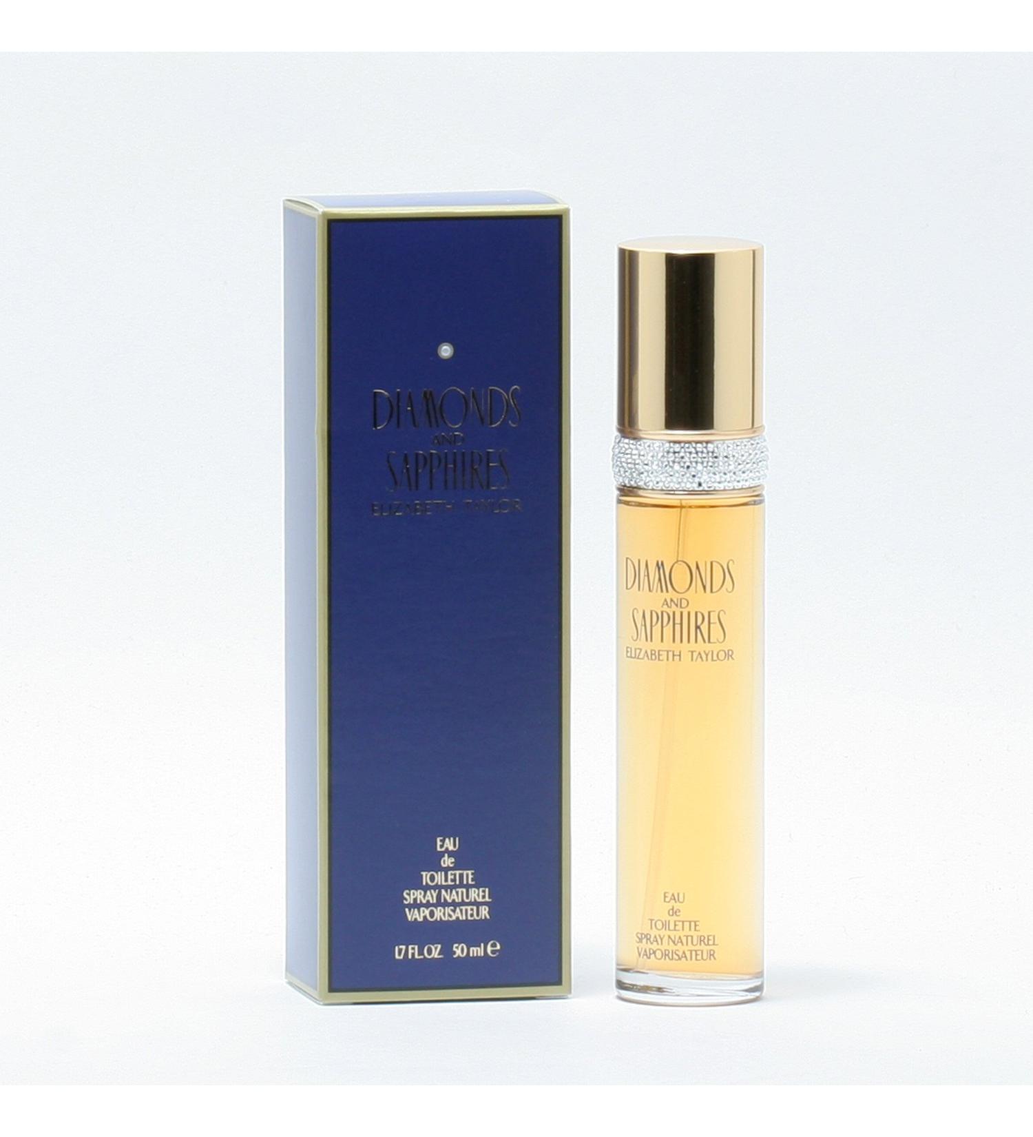DIAMONDS & SAPHIRES by Elizabeth Taylor Eau De Toilette Spray 1.7 oz