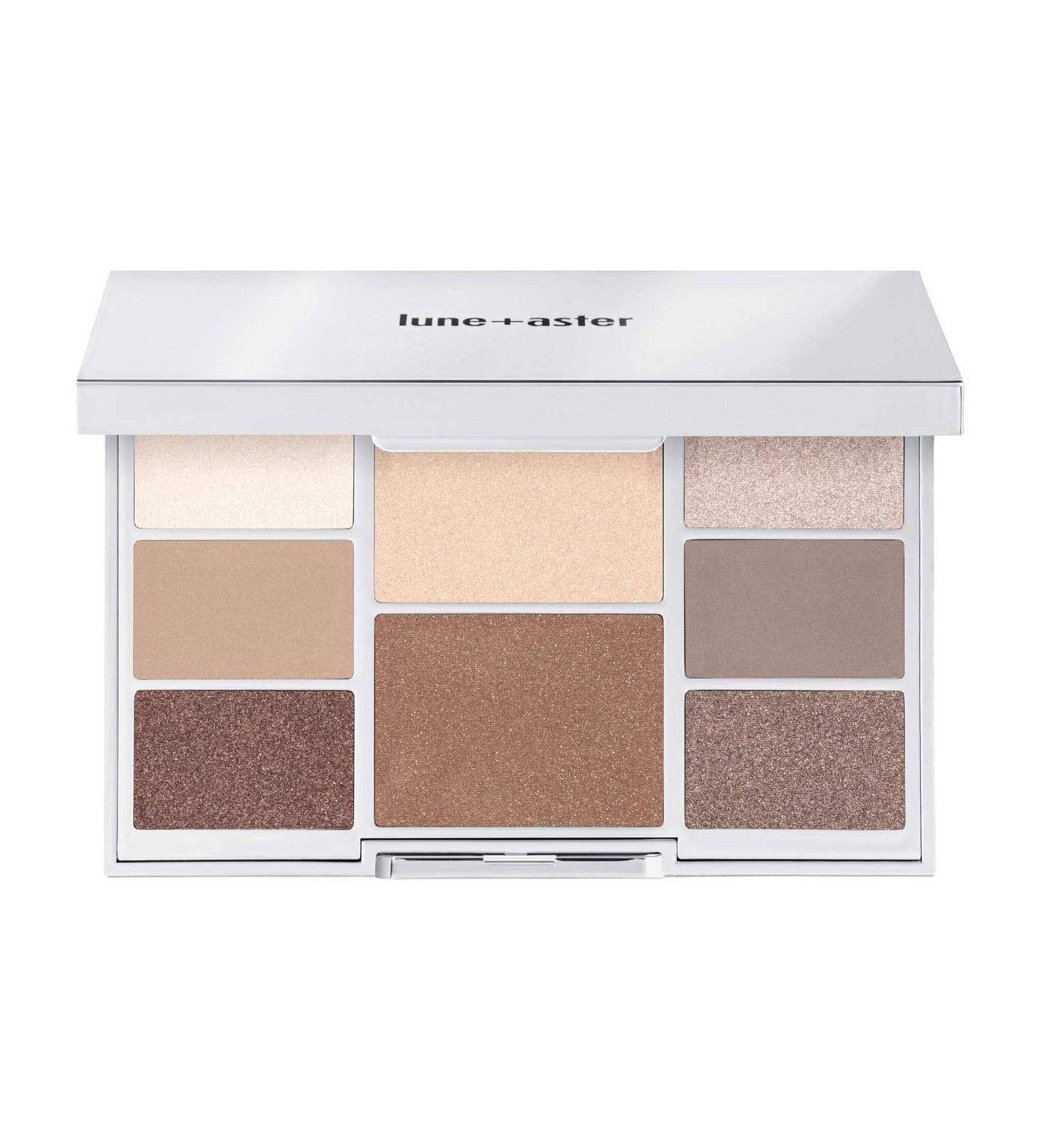 Lune+Aster RealGlow Face & Eye Palette - Bronzer, Highlighter, & Nude Eyeshadows for Effortless All-Over Glow - Buy Online on GoSupps.com
