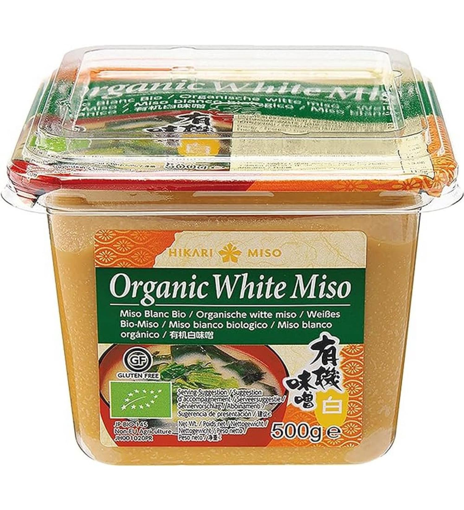 Hikari Miso Organic White Miso Paste - 500g | Premium Natural Ingredients | Ships Worldwide - Buy Online on GoSupps.com