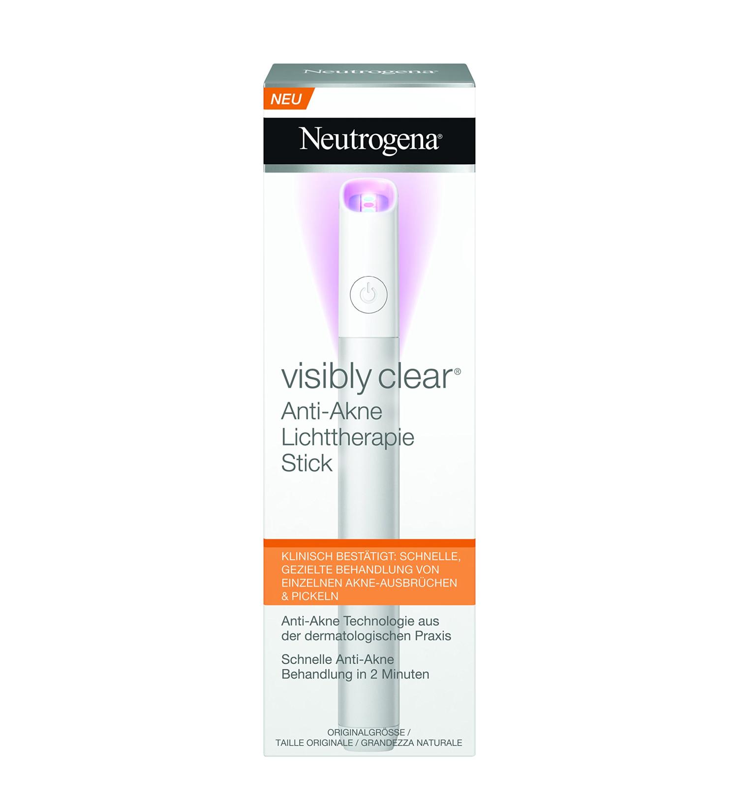 Neutrogena Visibly Clear Anti-Acne Light Therapy Stick Acne Treatment - Buy Online on GoSupps.com