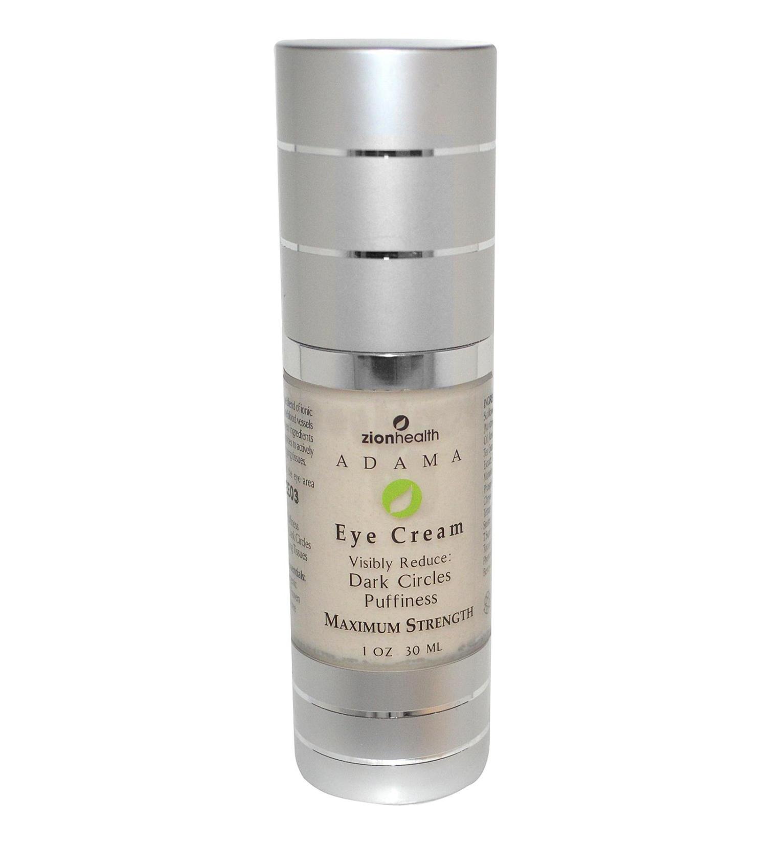 Adama Minerals Eye Cream for Dark Circles. Maximum Strength.