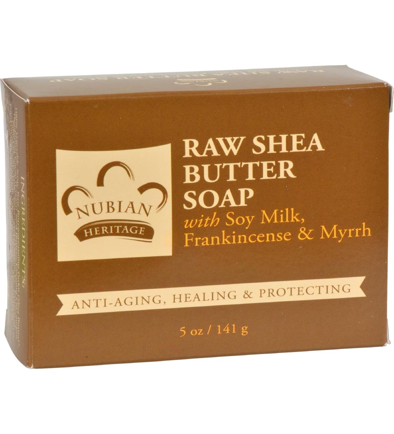 Nubian Heritage Bar Soap Raw Shea Butter - 5 oz
