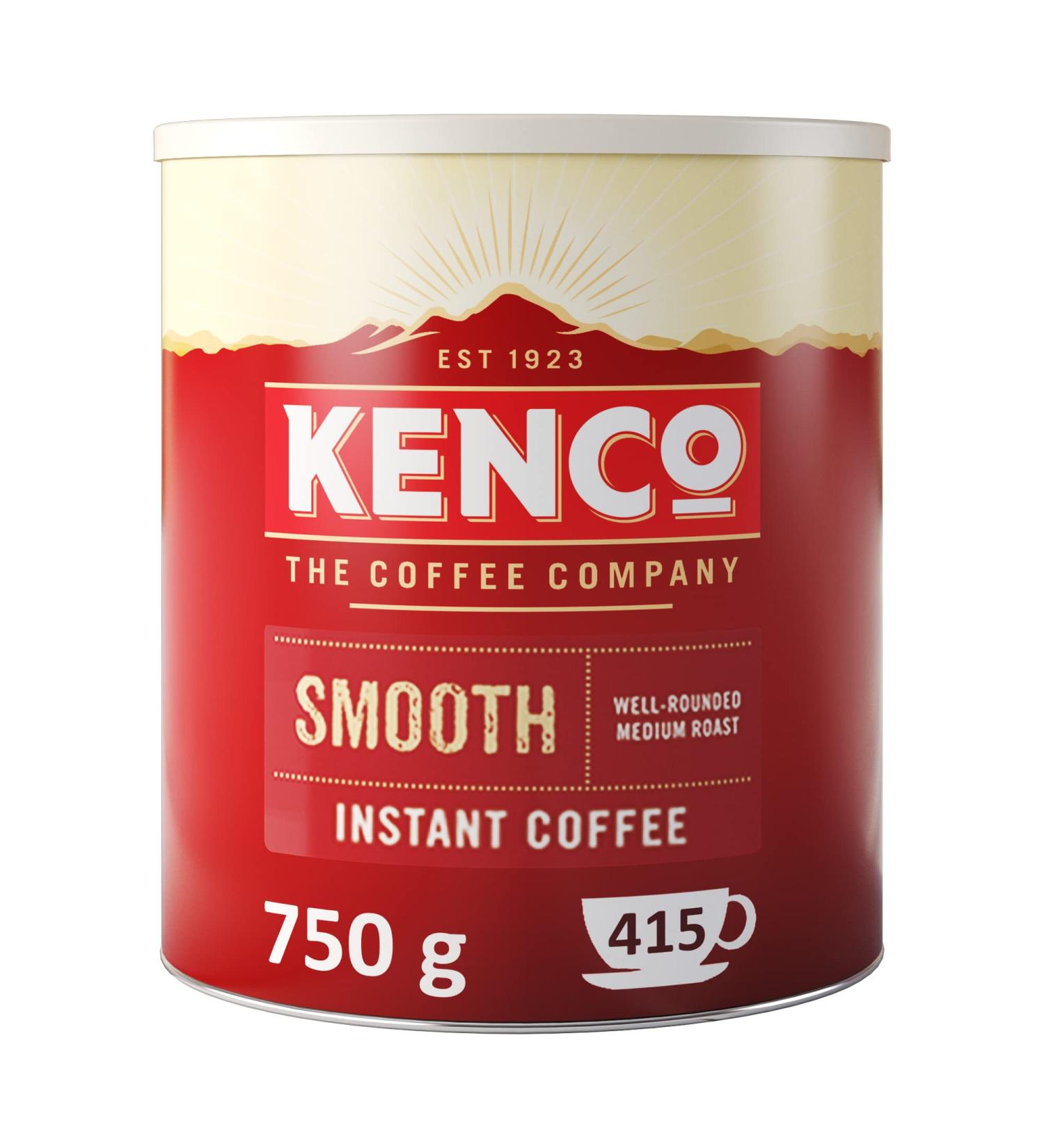 Kenco Smooth Instant Coffee - 750g Tin (Pack of 1) - Buy Online on GoSupps.com