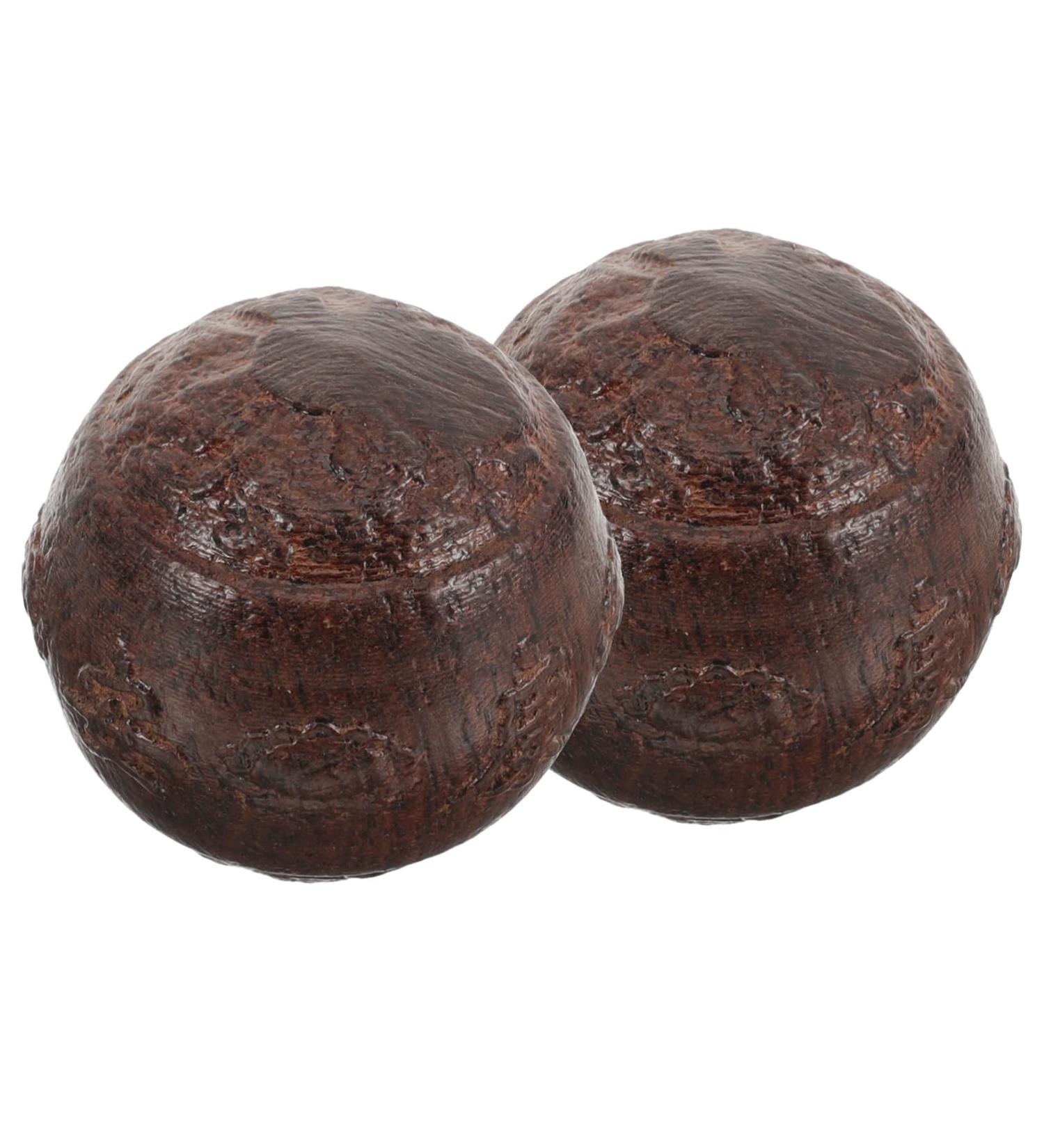 Buy Besportble Wooden Fascia Rolls & Massage Balls | Hand & Foot Massager for Pain Relief & Relaxation - International Shipping Available - Buy Online on GoSupps.com