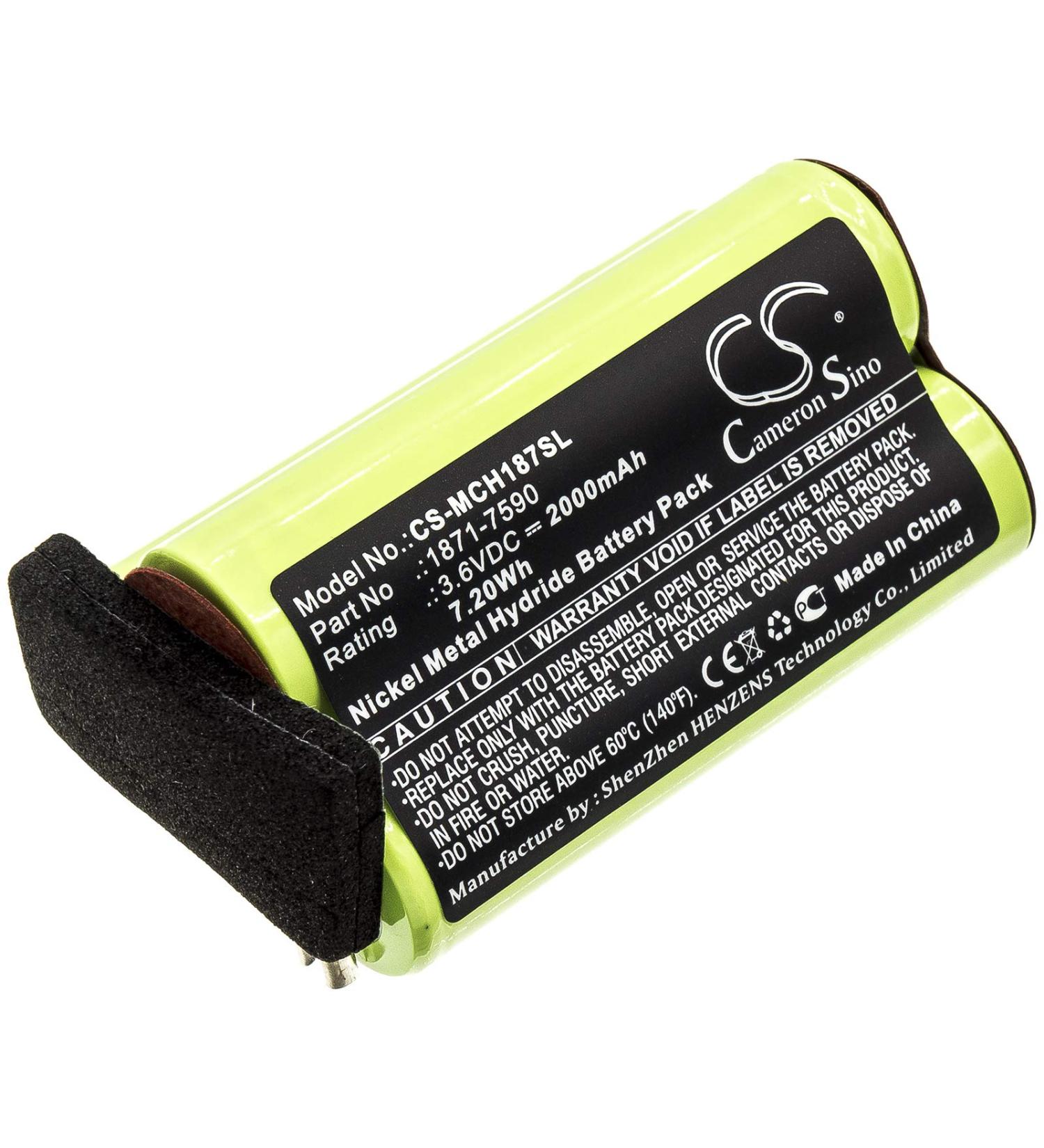 Battery Replacement for Moser 1871-7590 ChromStyle 1871 & Super Cordless 1872 Clipper | International Shipping Available - Buy Online on GoSupps.com