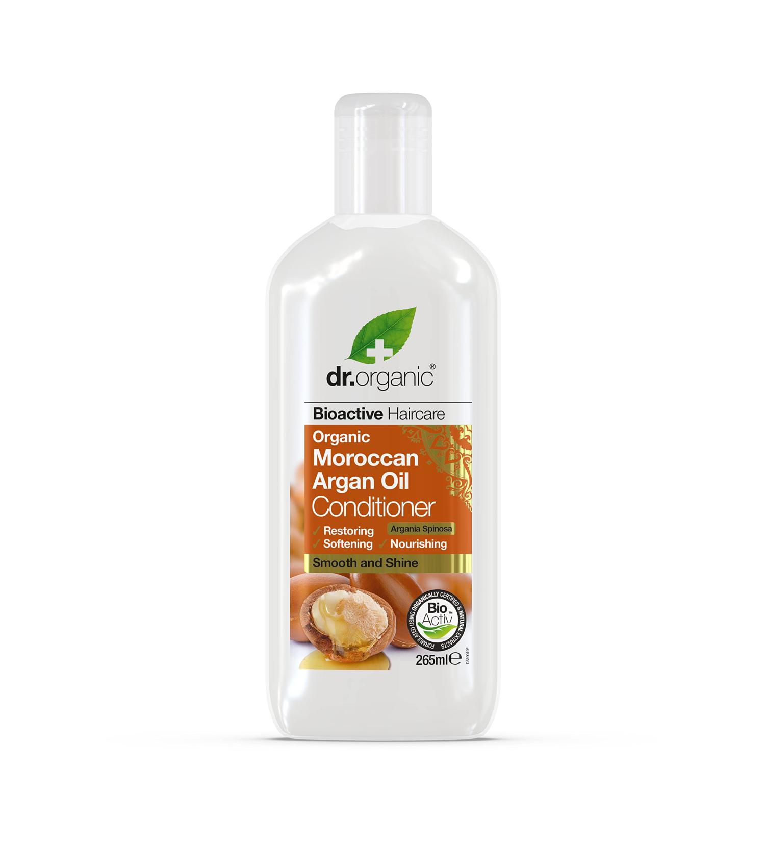 Buy Dr. Organic Moroccan Argan Conditioner 265ml - Hydrating Nourishing & Best for Hair Health - International Shipping Available - Buy Online on GoSupps.com