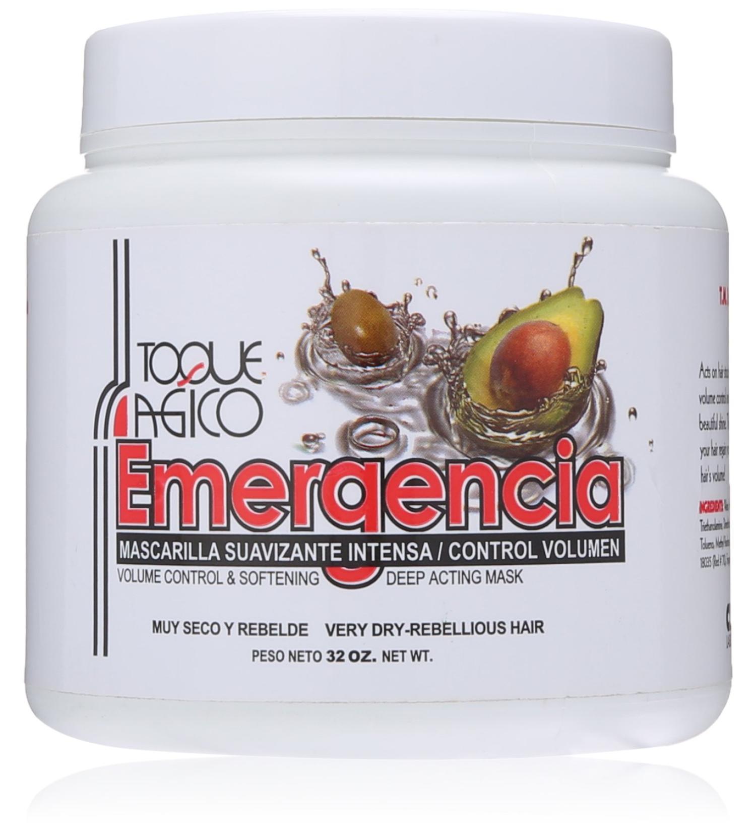 Toque Magico Emergencia Volume Control & Softening Mask 32oz - Deep-Acting Hair Treatment - Buy Online on GoSupps.com