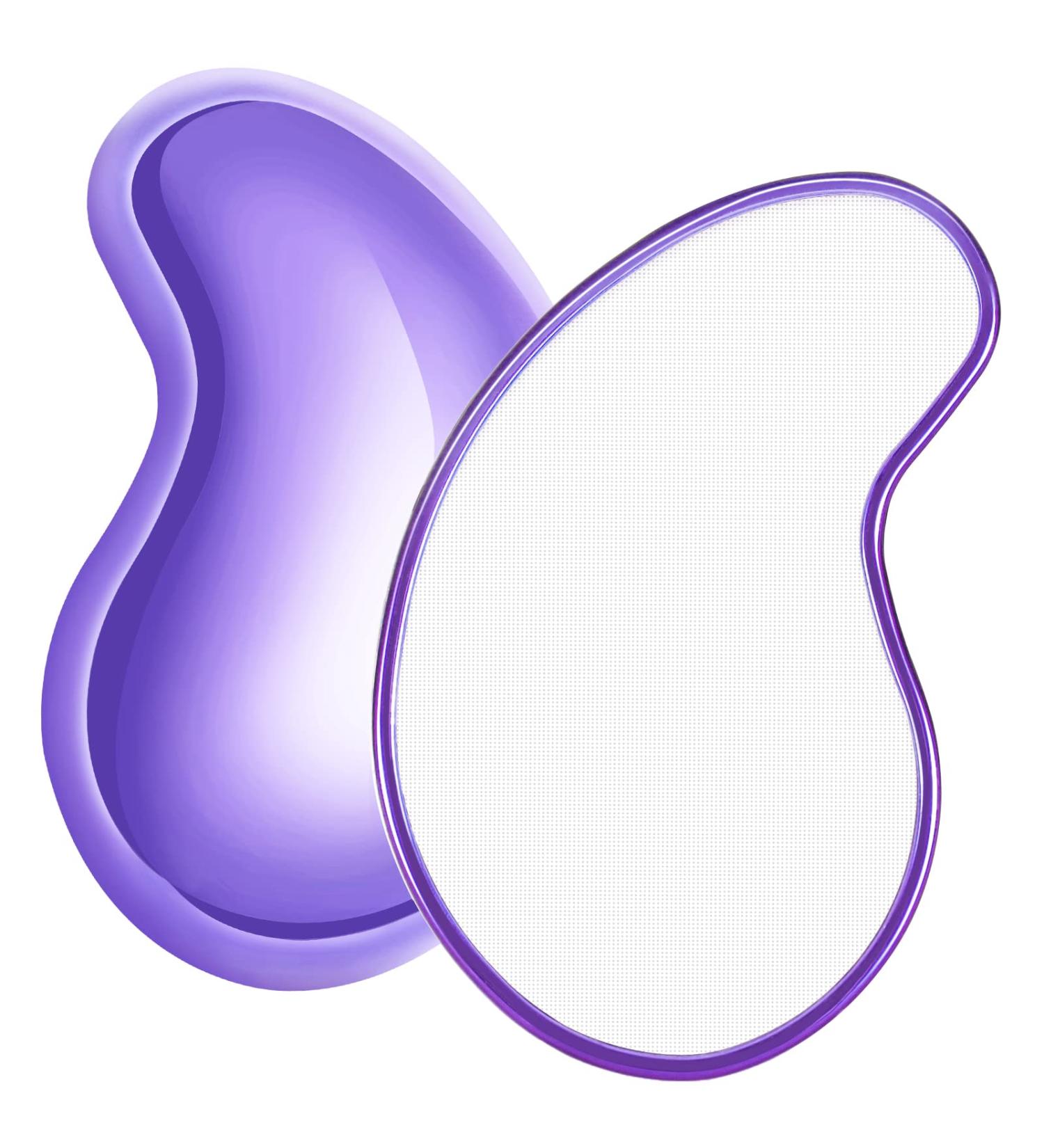 Crystal Hair Eraser Nano: Painless Hair Removal Tool for Men and Women - Purple - Buy Online on GoSupps.com