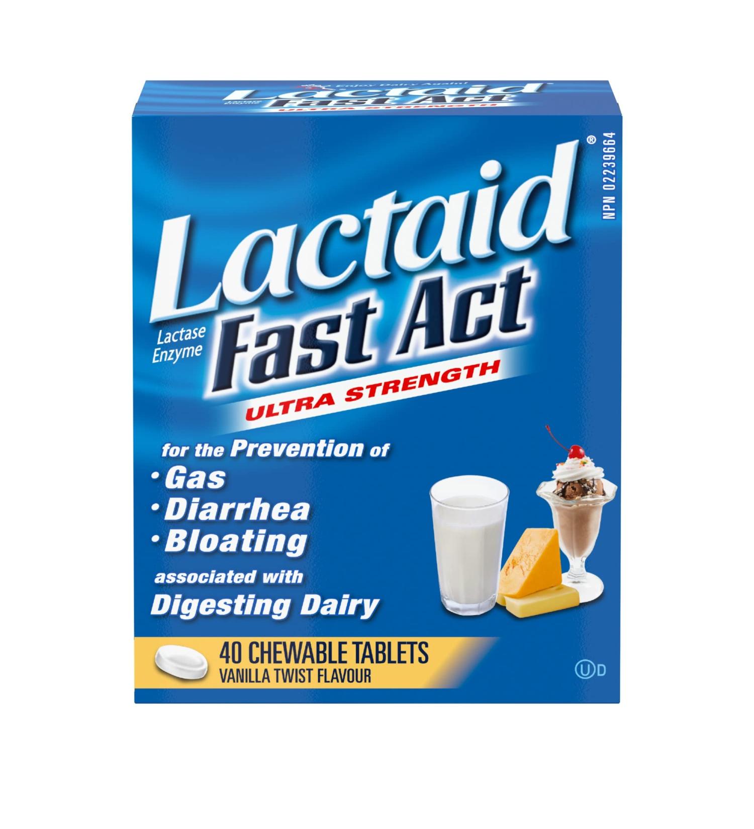 Lactaid Fast Act Chewable Tablets Caplets Chewables - Buy Online on GoSupps.com