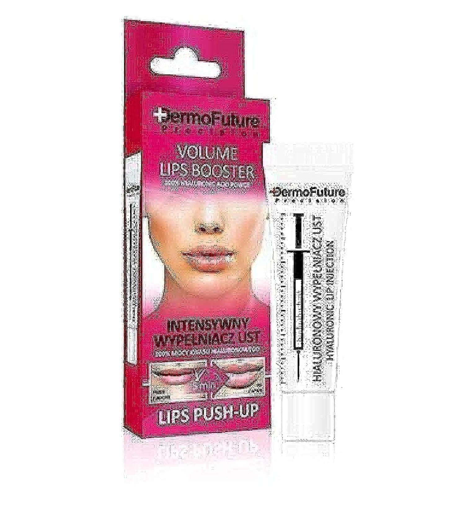 Dermofuture intensive product for hard lips with 100% hyaluronic acid