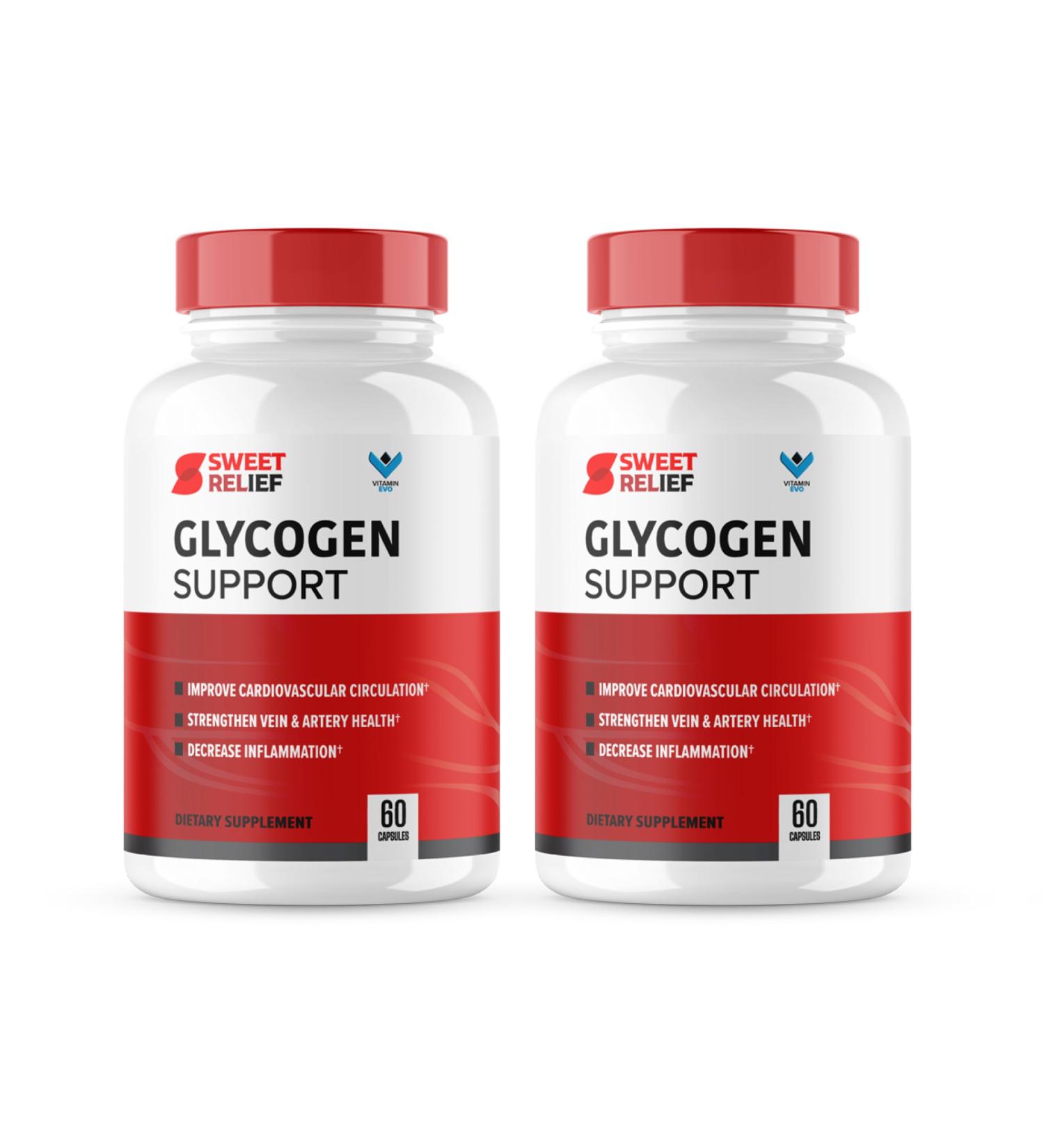 (2 Pack) Sweet Relief Glycogen Support - SweetRelief Blood Vessel Cleaner Sweet Relief Capsules Advanced Formula for Overall Wellness Sweet Relief Reviews (120 Capsules) 2 Month Supply - Buy Online on GoSupps.com