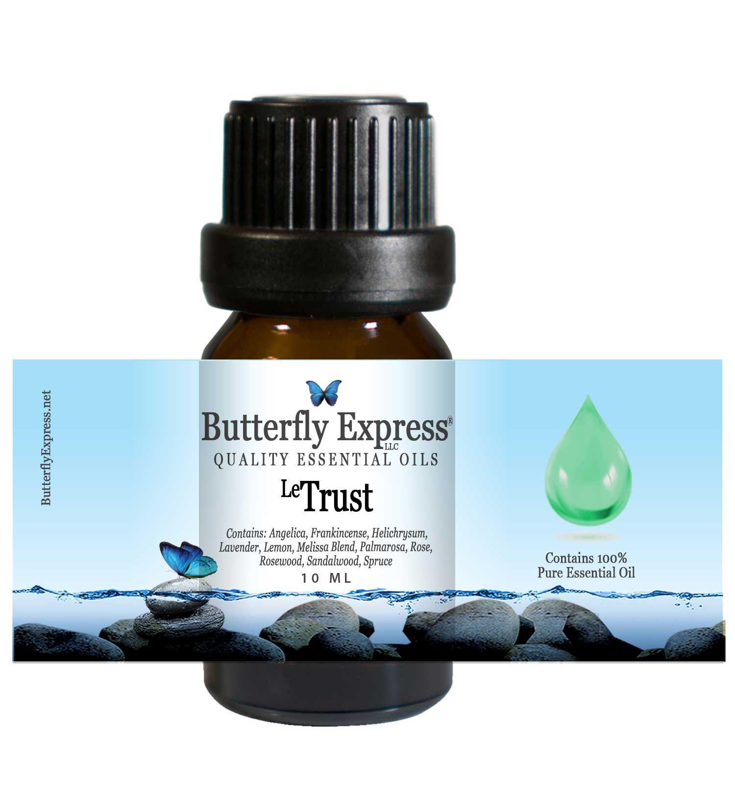 Le Trust Essential Oil Blend 10ml - 100% Pure - by Butterfly Express