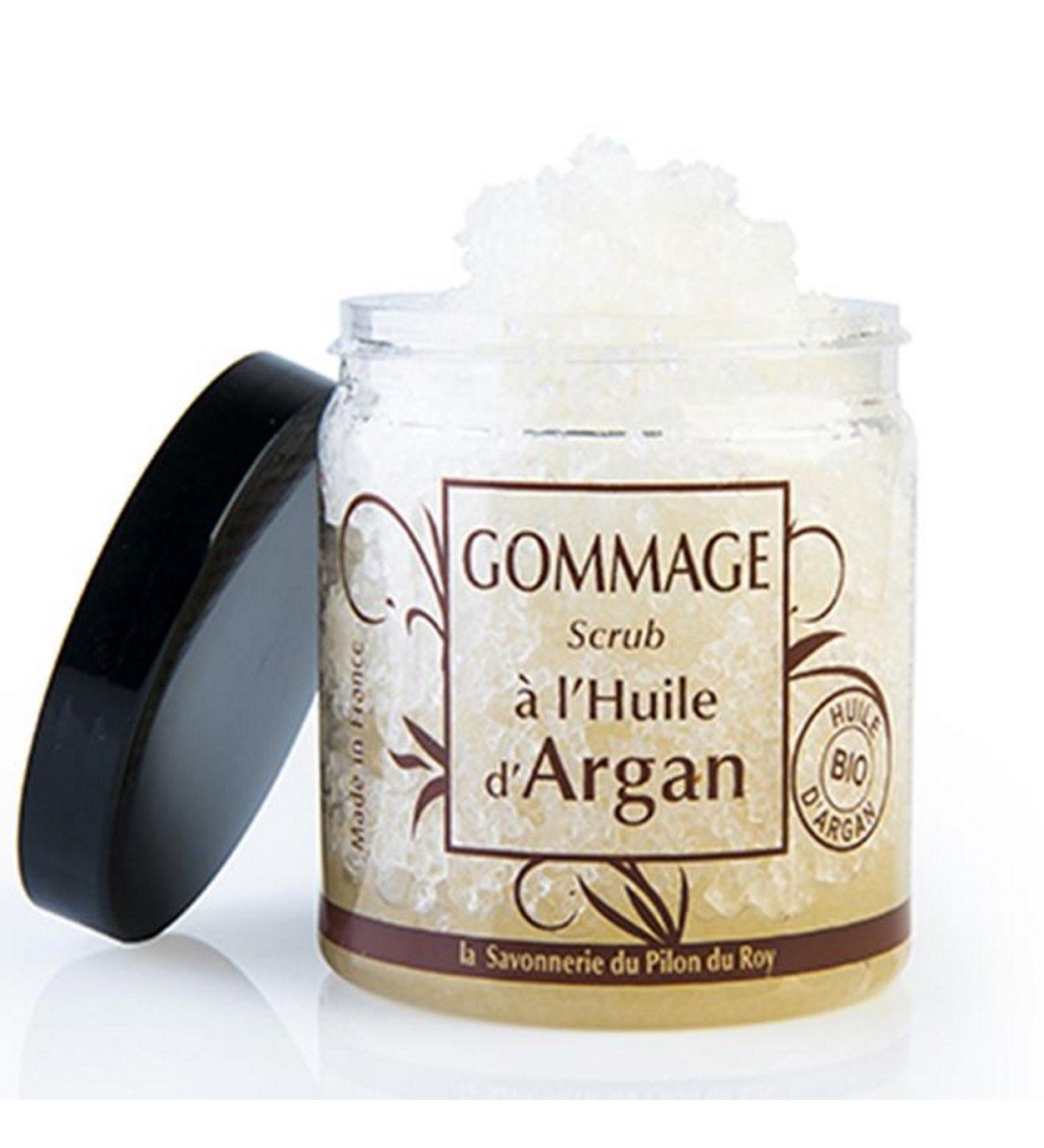 Organic Argan Oil Scrub Salt Smooth and Toned Skin - 250 ml