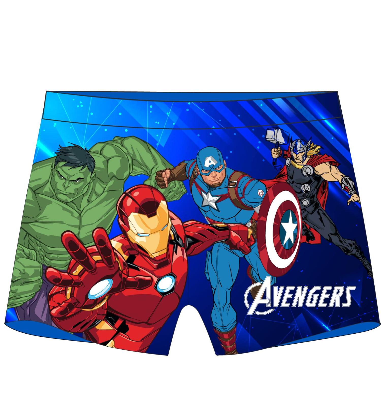 Buy Marvel Avengers Spiderman Batman Boys Fast-Dry Bathing Shorts | Breathable Boxer Swimwear Sizes 104-134 Blue - Buy Online on GoSupps.com