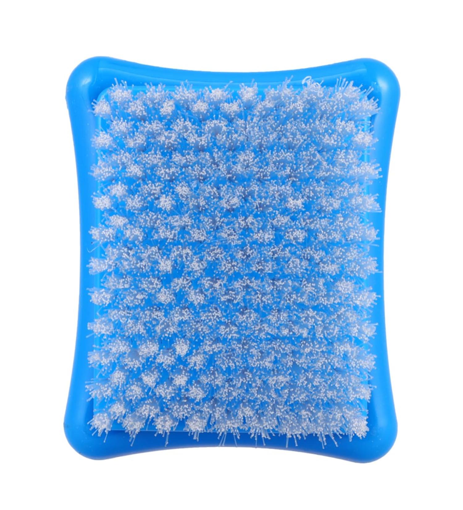 Gleavi 1 Piece Wool Pile Cleaning Brush - Versatile Hand Sewing & Carpet Brush Dust & Shoe Brush in Blue - Perfect Embroidery Needle Pad Supplies - Buy Online on GoSupps.com