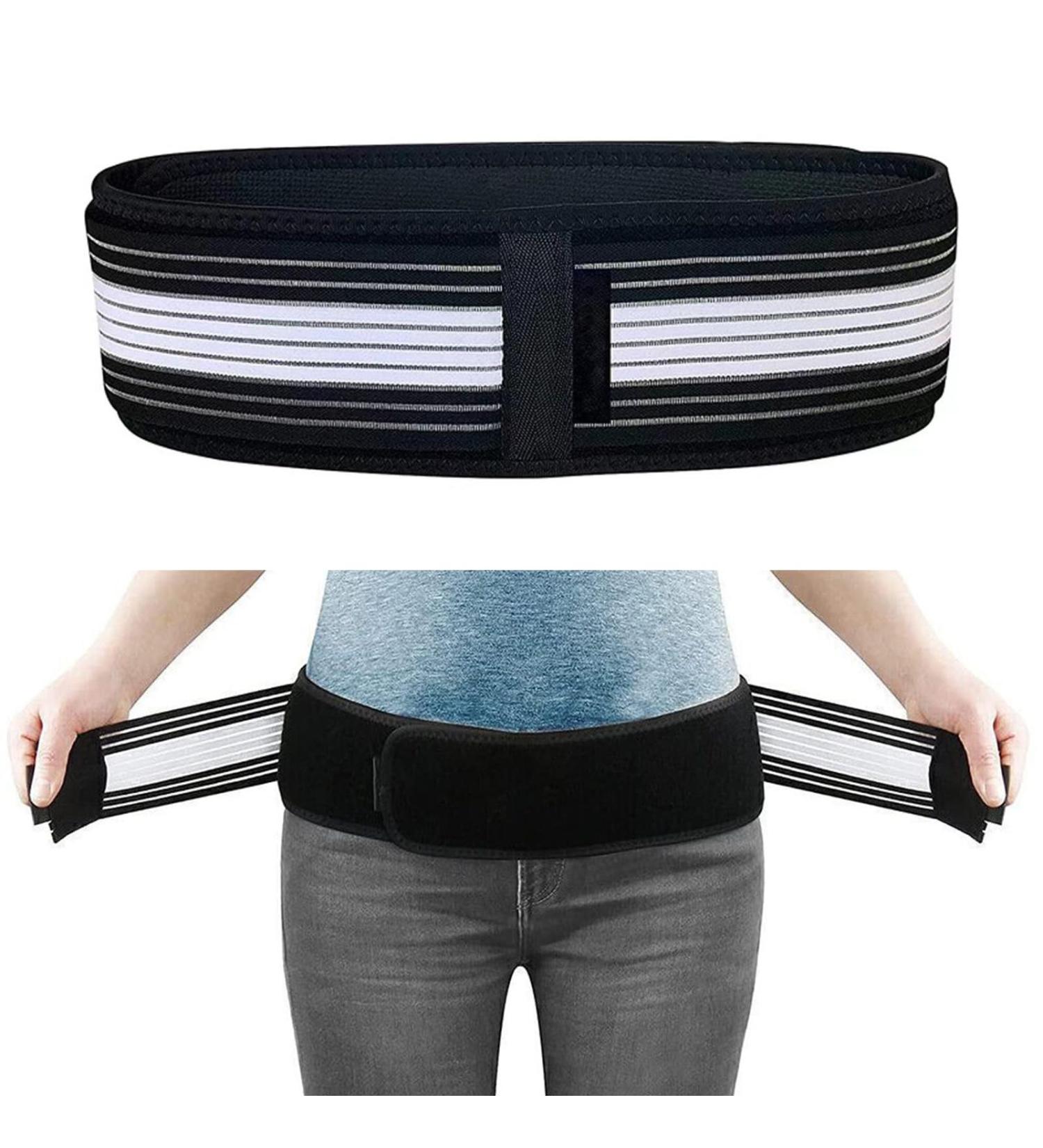 Sciatica Pain Relief Belt - Adjustable Postpartum Tummy Tuck Girdle for Men & Women - Lightweight Durable 47" Length 3.5" Width - Effective Pain Relief Solution - Buy Online on GoSupps.com