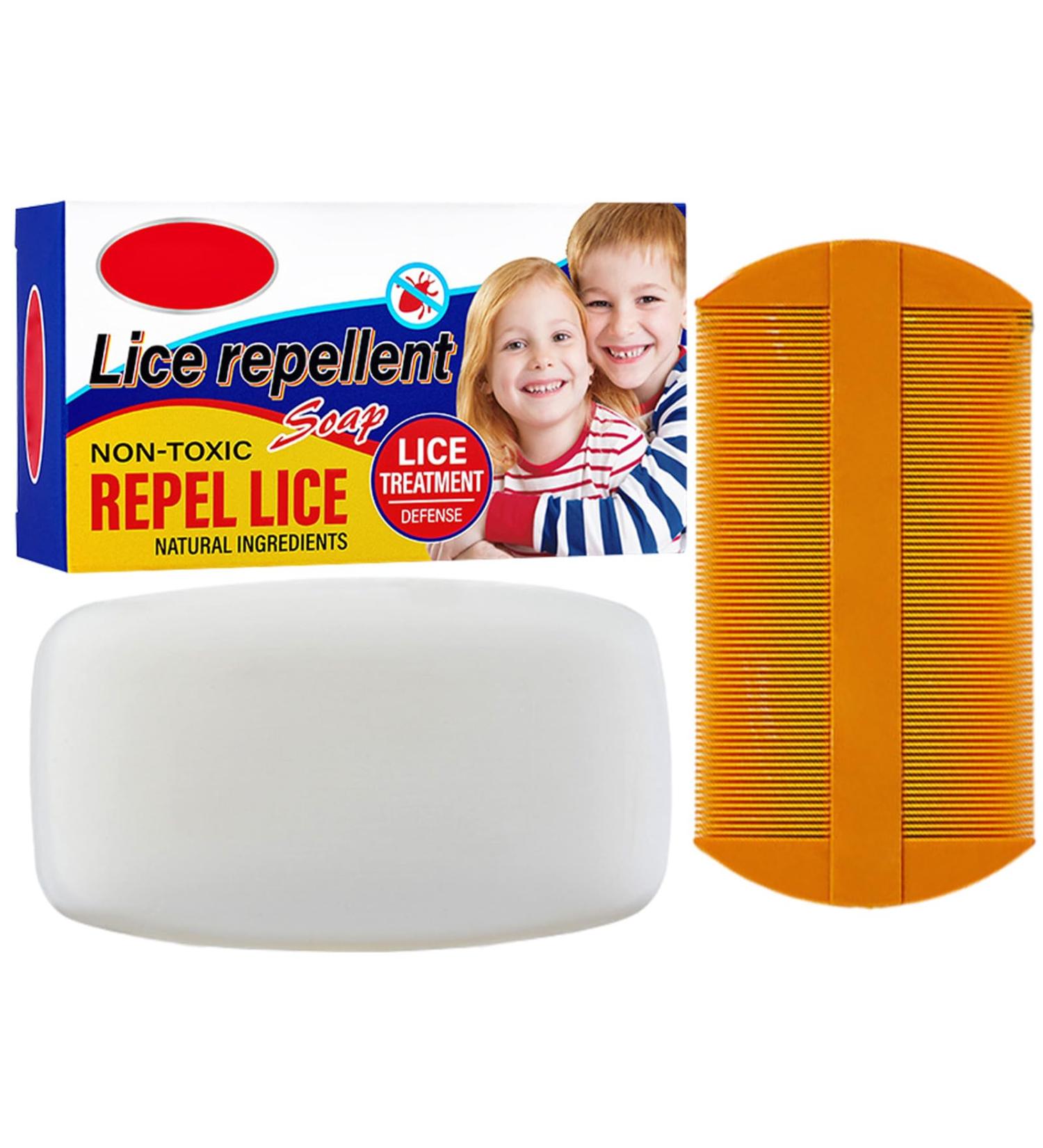 Head Lice Shampoo Lice Remover Shampoo Bar with Peppermint Oil Oil Control and Lice Prevention all in 1 shampoo Organic lice shampoo bar Lice prevention shampoo Suitable for Women and Men - Buy Online on GoSupps.com