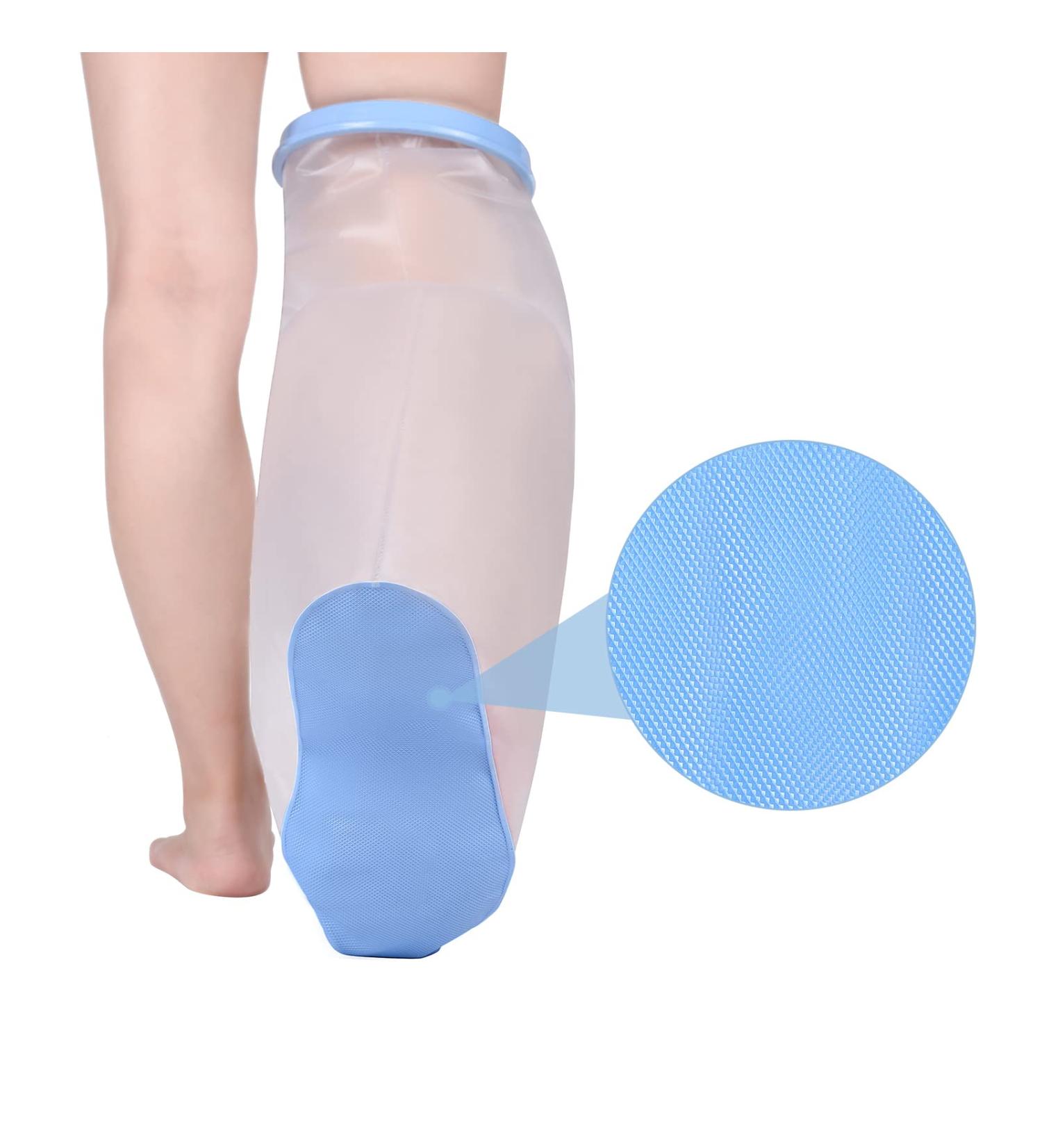 Valleywind Waterproof Leg Cast Cover for Shower - Adult Anti-Slip Reusable Seal - 24.8inch - Buy Online on GoSupps.com