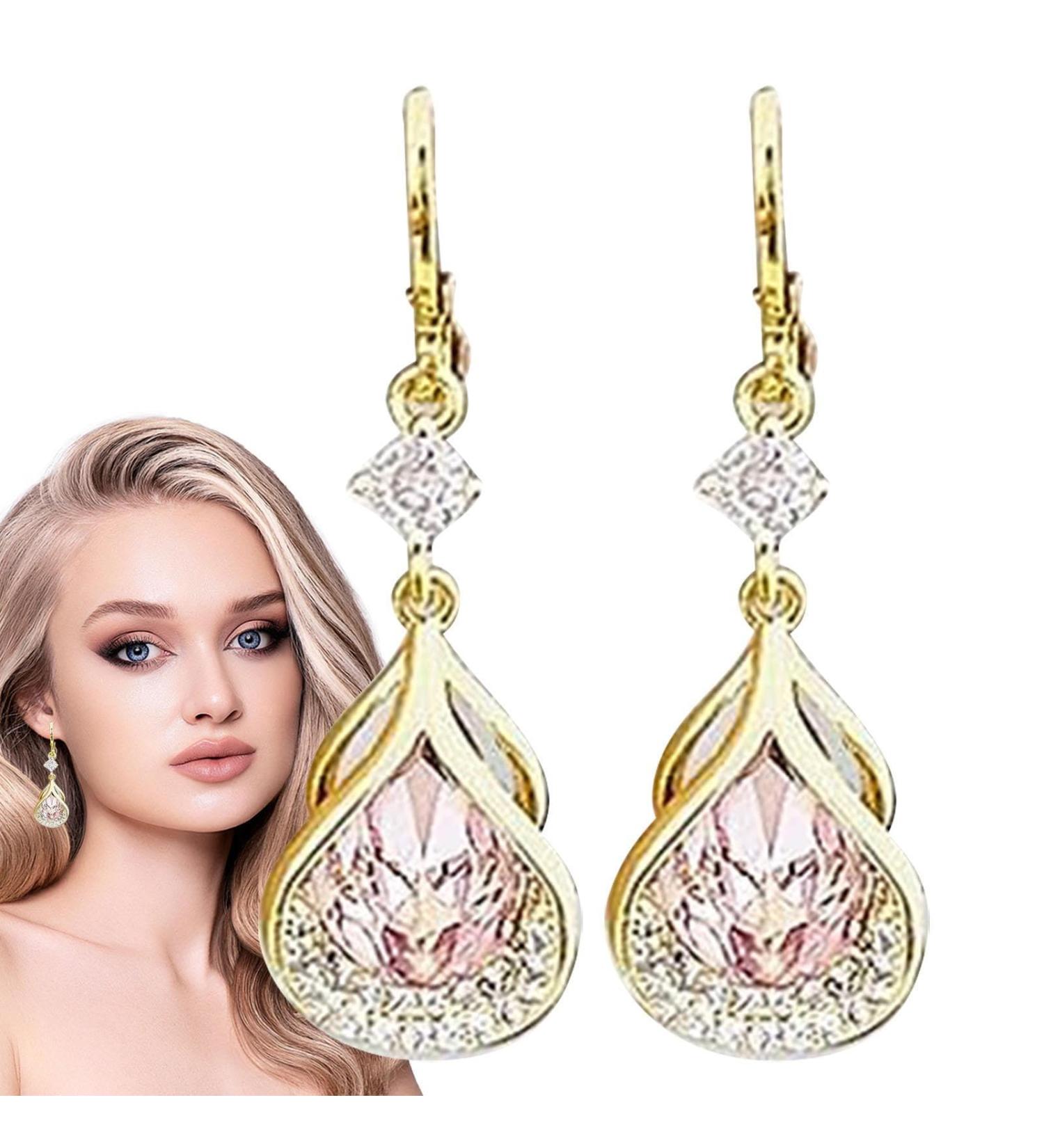 Lymphatic Earrings | Magnetic Crystal Earrings for Weight Loss & Lymph Flow | Ideal Gift for Women & Teens - Buy Online on GoSupps.com