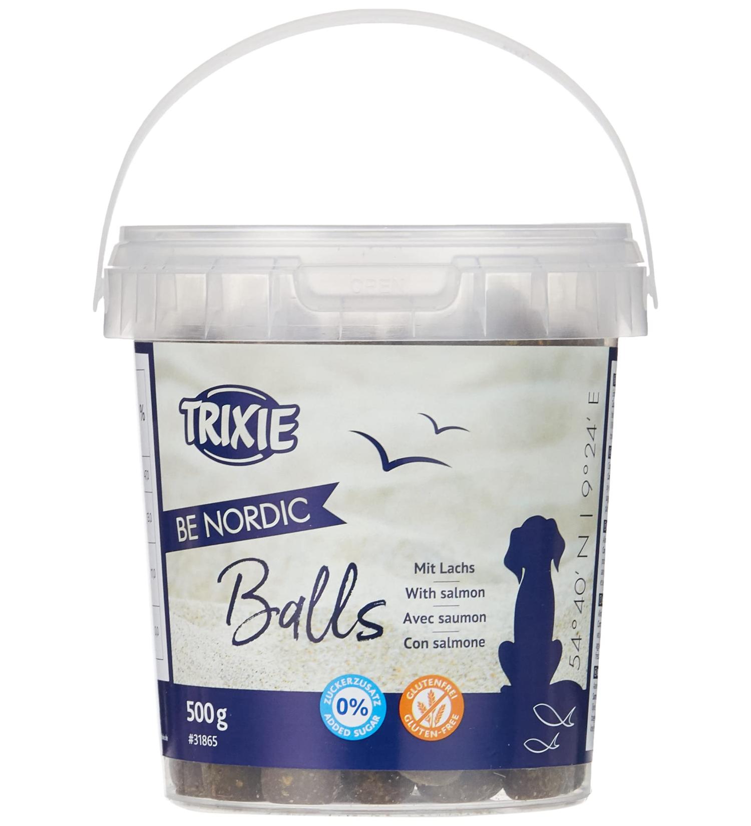 Buy TRIXIE 31865 BE Nordic Salmon Balls 500g - Premium Pet Treats for Dogs | International Shipping Available - Buy Online on GoSupps.com
