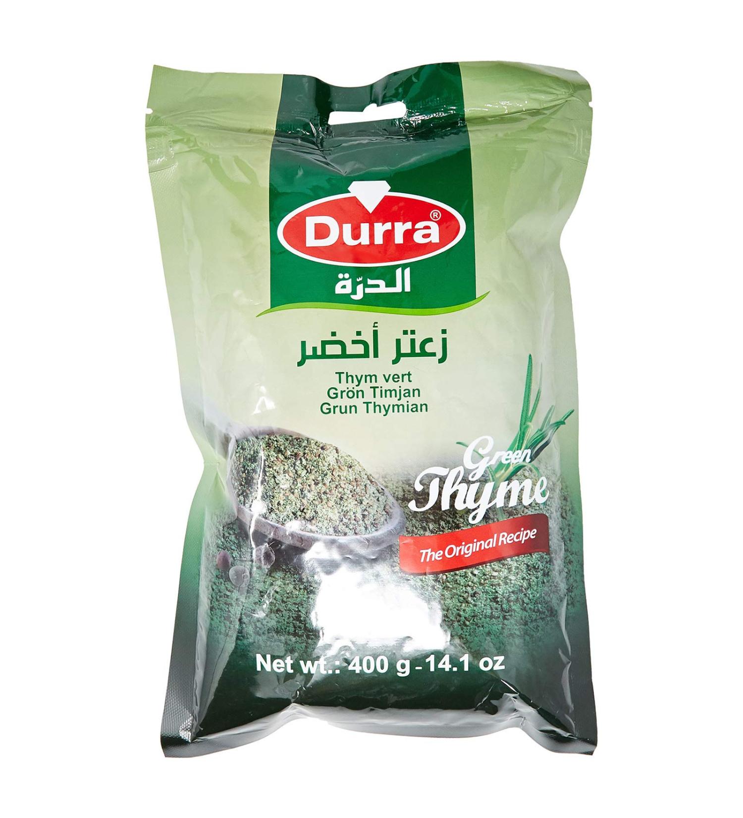 Zaatar vert Durra 400g 400 g (Lot de 1)