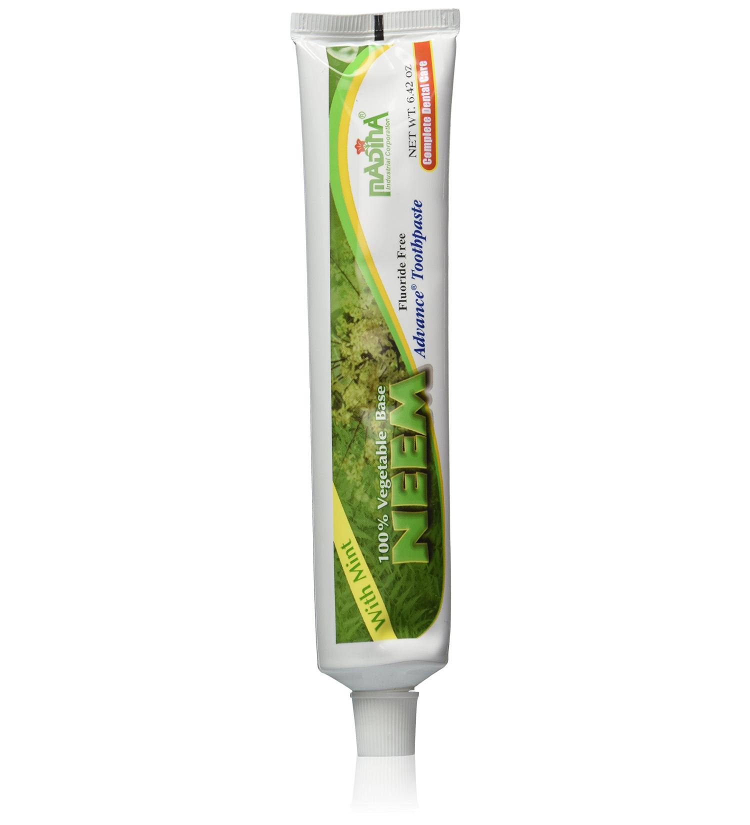 Madina Neem Advance Toothpaste 6.42oz - 100% Vegetable Base with Mint | Natural Oral Care - Buy Online on GoSupps.com
