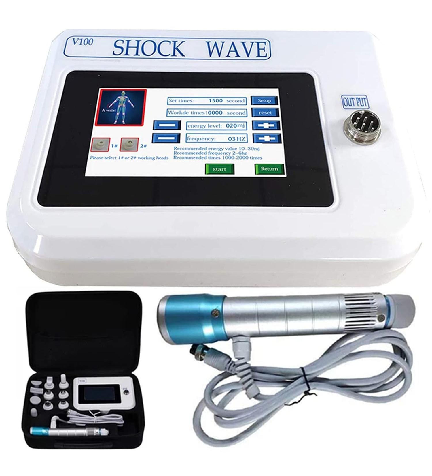 Extracorporeal Shock Wave Therapy Device | Deep Tissue Muscle Massager for ED Treatment - Buy Online on GoSupps.com