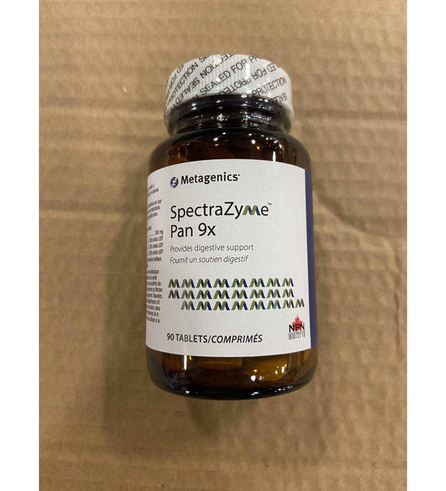 Metagenics - SpectraZyme Pan 9X - 90 Tablets - Buy Online on GoSupps.com