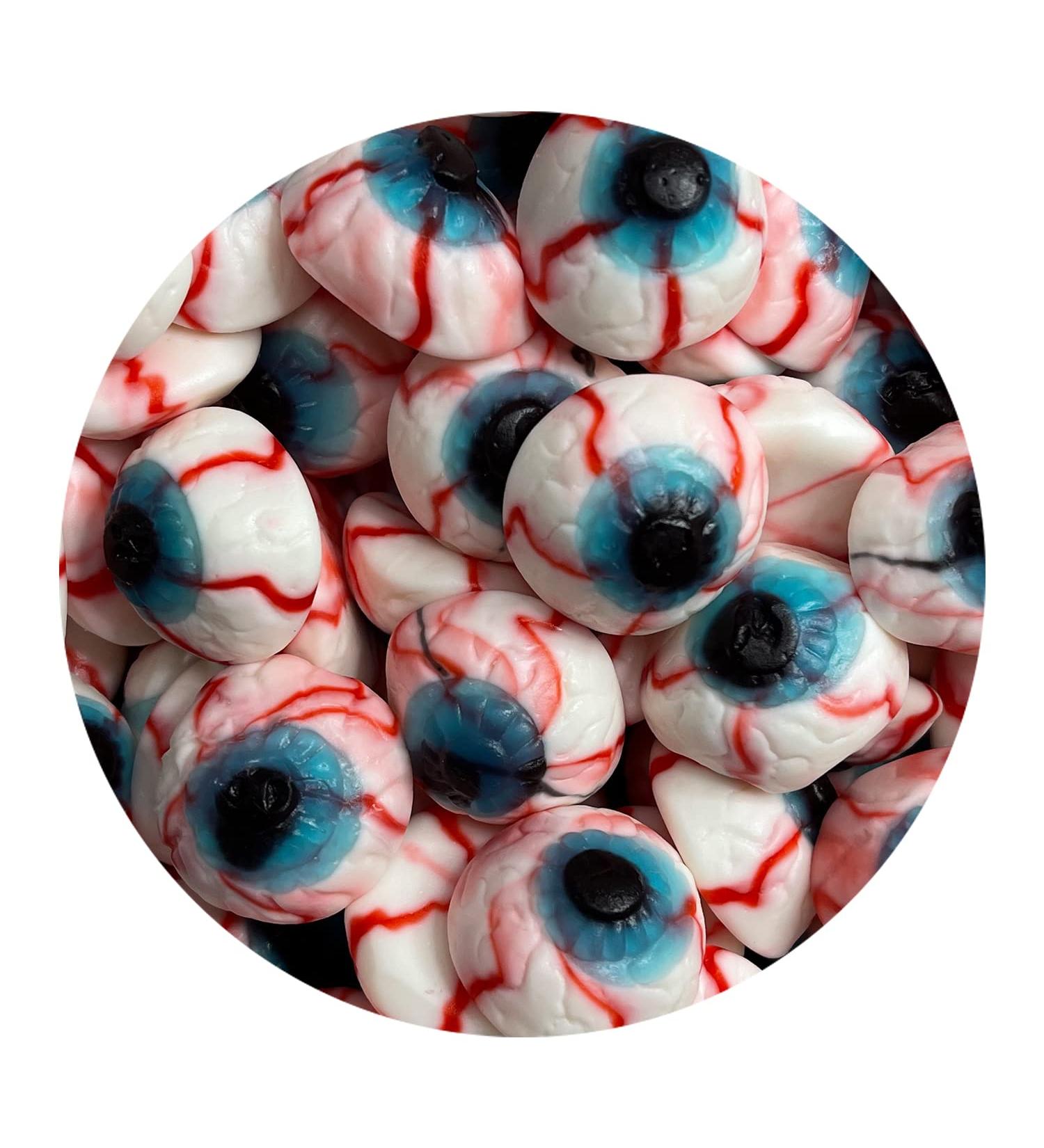 1KG Jelly Bloody Eyes - Jelly Gummy Halloween Eye Sweets - Gluten-Free