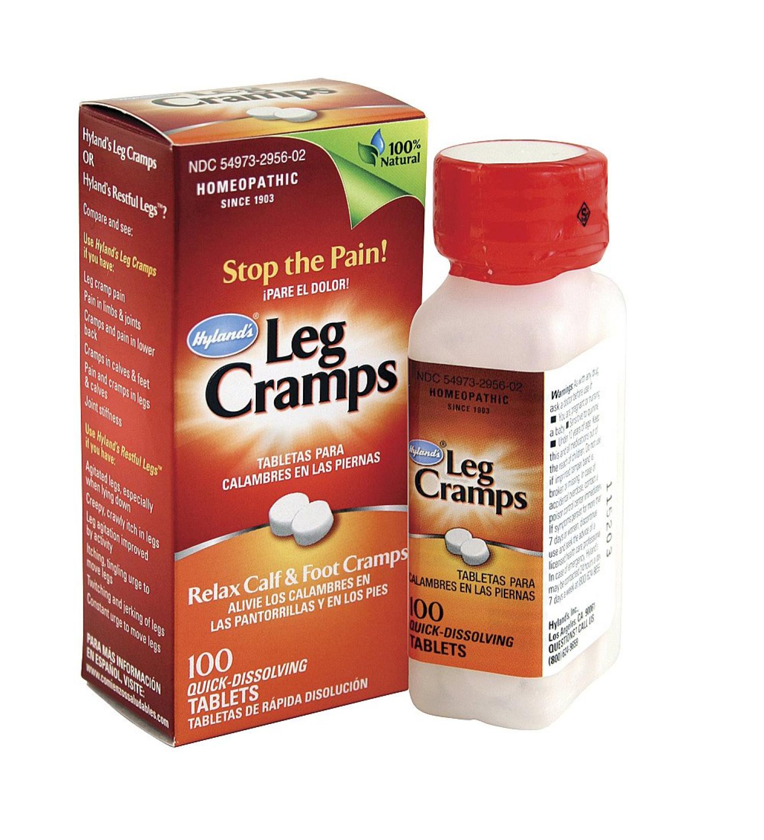 Hyland's Homeopathic Leg Cramps Pain 100 tablets by Hyland's Homeopathic