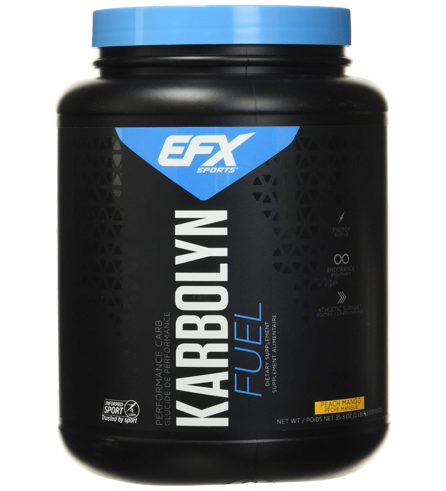 EFX Sports Karbolyn Peach Mango 2.2-Pound - Buy Online on GoSupps.com