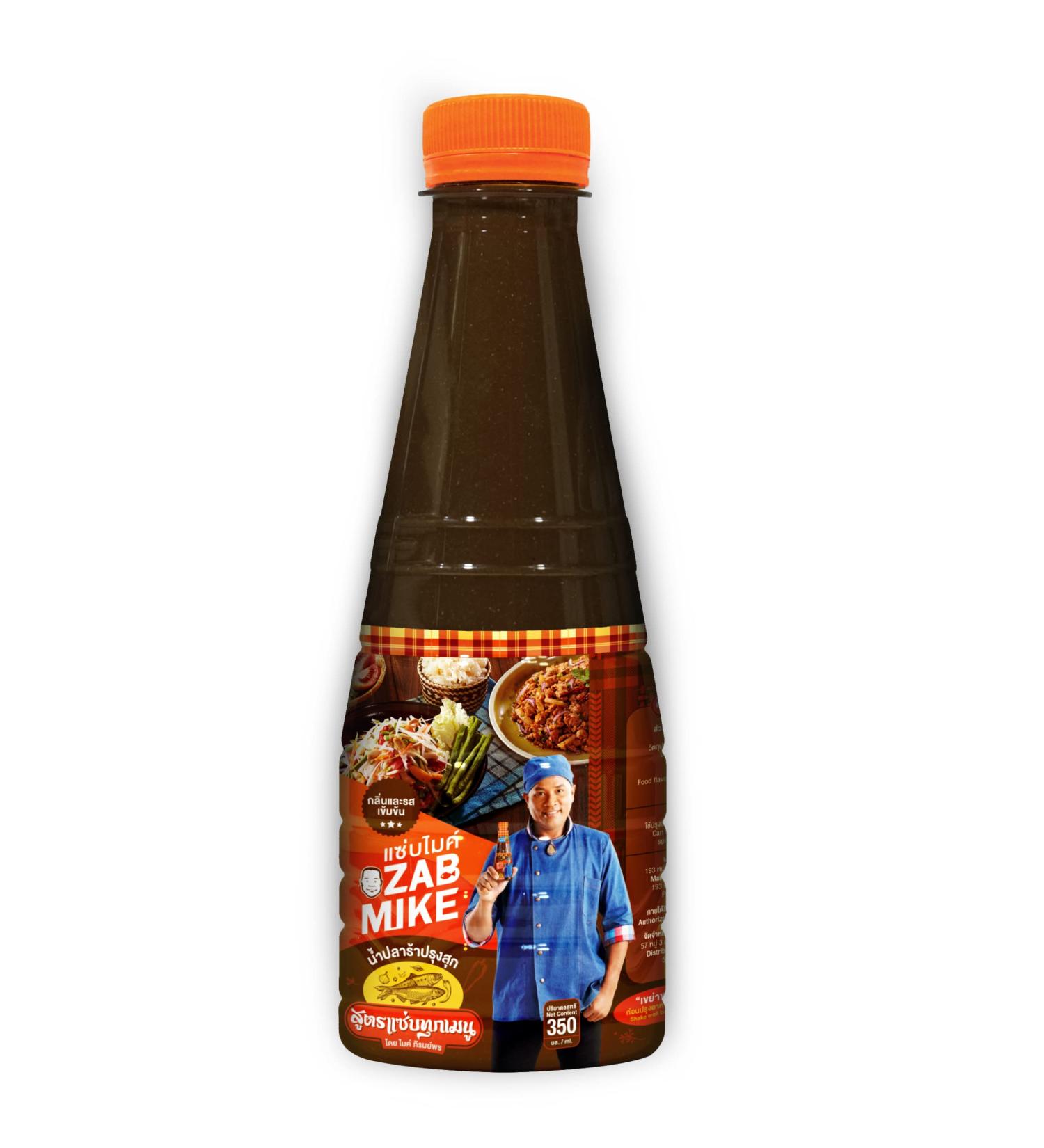 ZAB Mike Pasteurized Thai Fermented Fish Sauce (ZAB-TOOK-MENU) | All-Purpose Formula - Buy Online on GoSupps.com