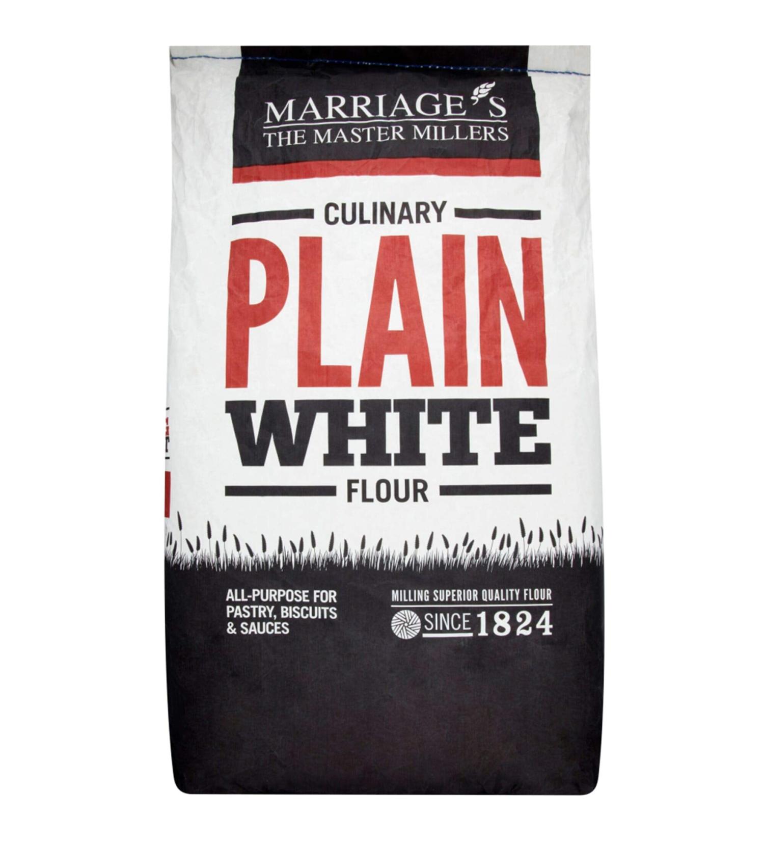 Marriages Culinary Plain Flour - 1x16kg