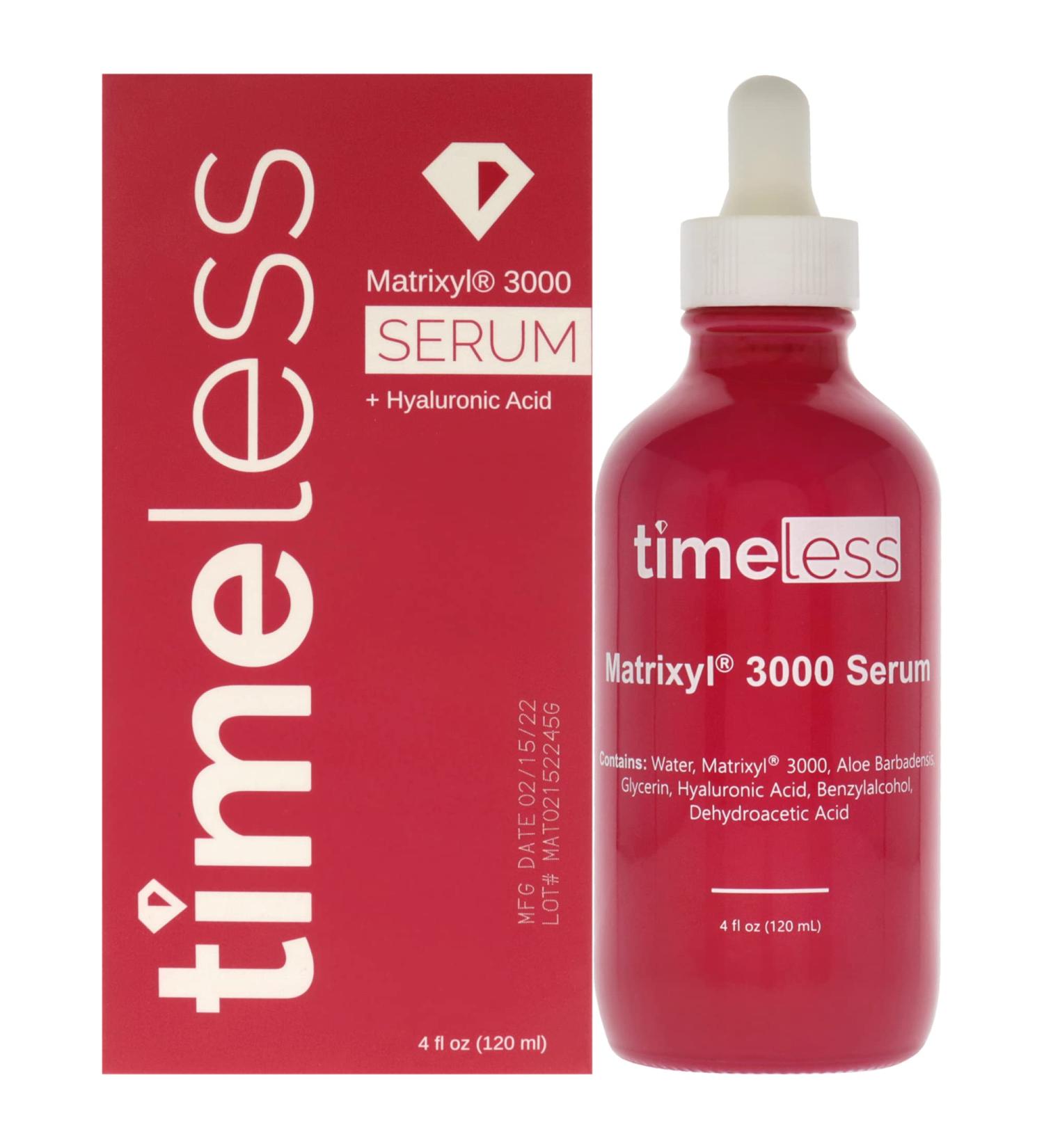 Timeless Matrixyl 3000 Serum - Unisex 4 oz | Anti-Aging & Hydrating Skincare | International Shipping Available - Buy Online on GoSupps.com