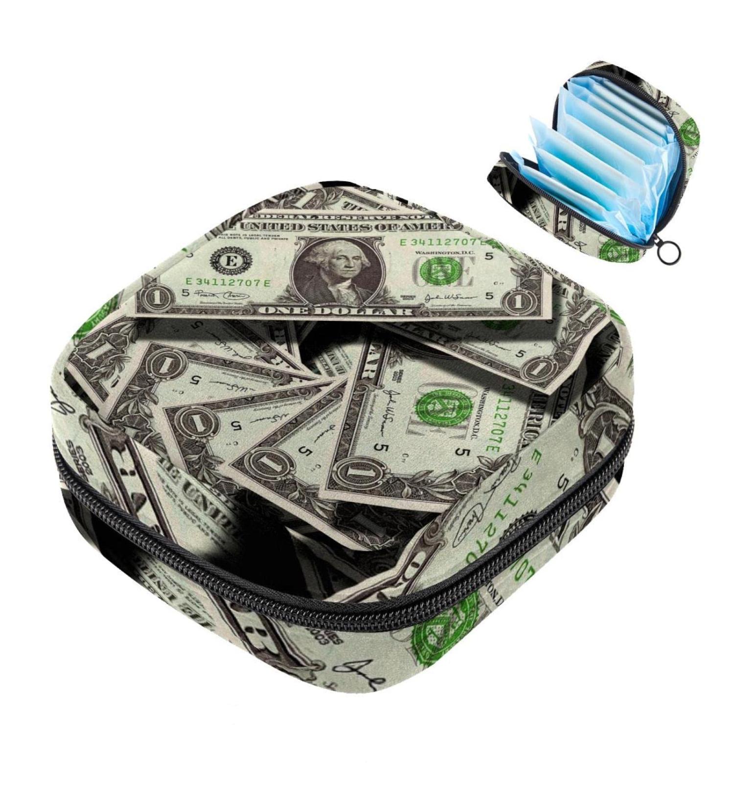 Menstrual Pad Bag with Zipper | Tampon & Ladies Napkin Storage Bag for Women and Girls | Shop Now! - Buy Online on GoSupps.com