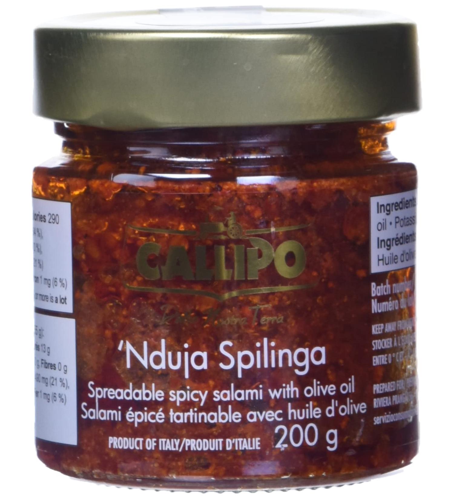 CALLIPO Callipo Nduja (spreadable Salami) Jar 190 Gram - Buy Online on GoSupps.com
